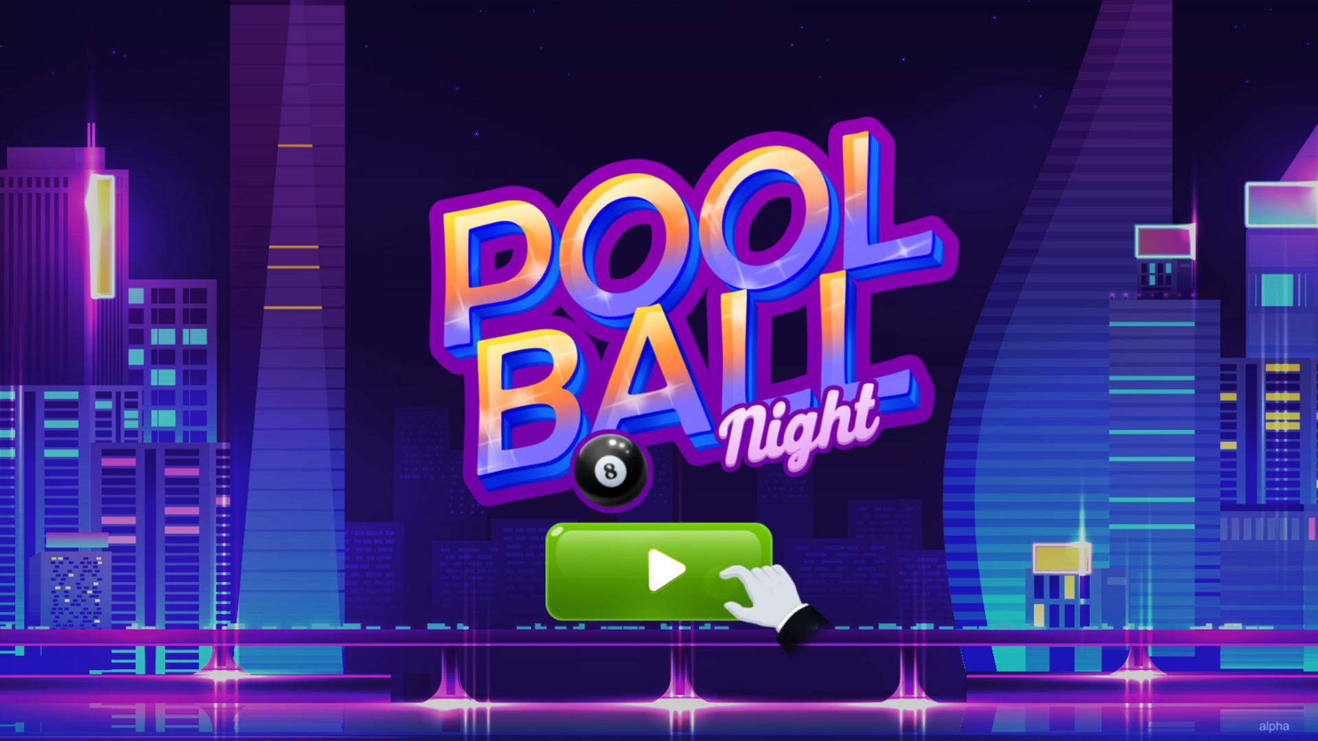 اسکرین شات 1 بازی Pool Ball Night