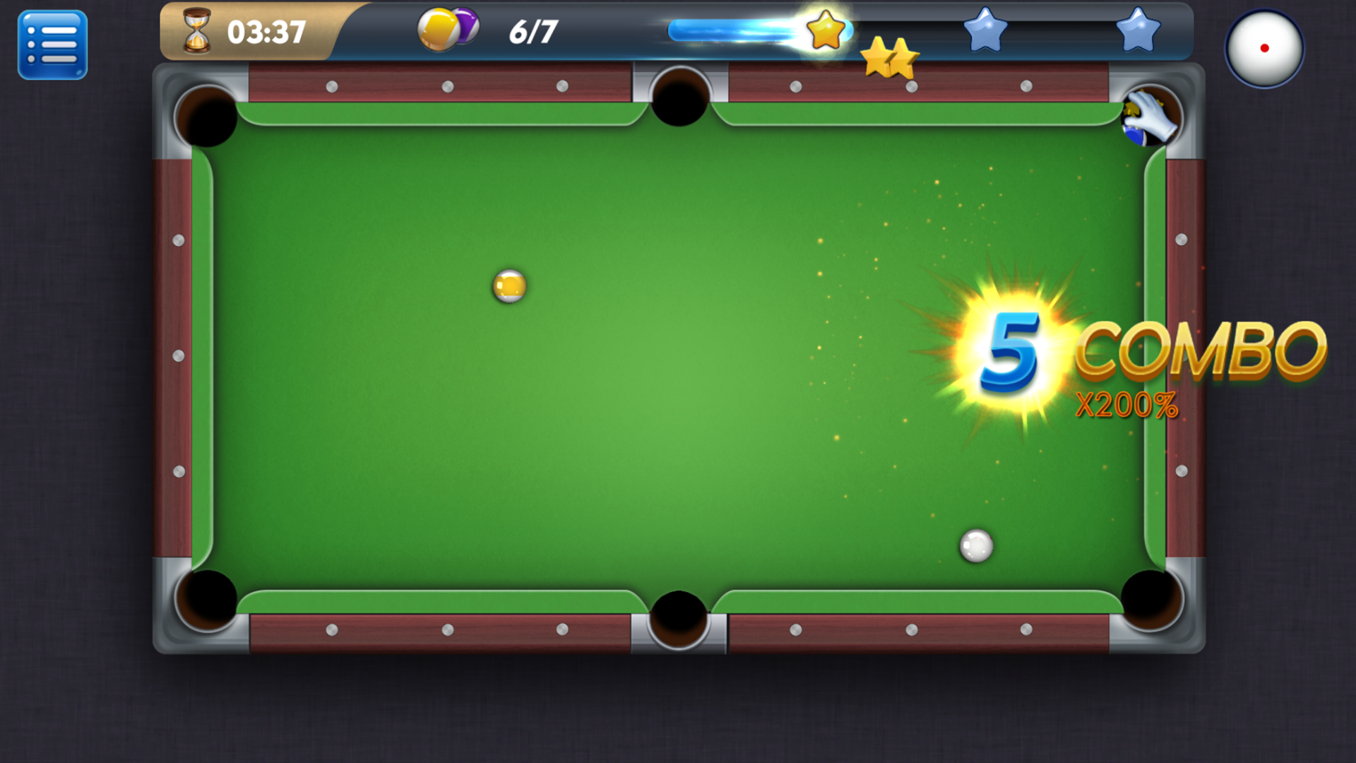 اسکرین شات 5 بازی Pool Ball Night