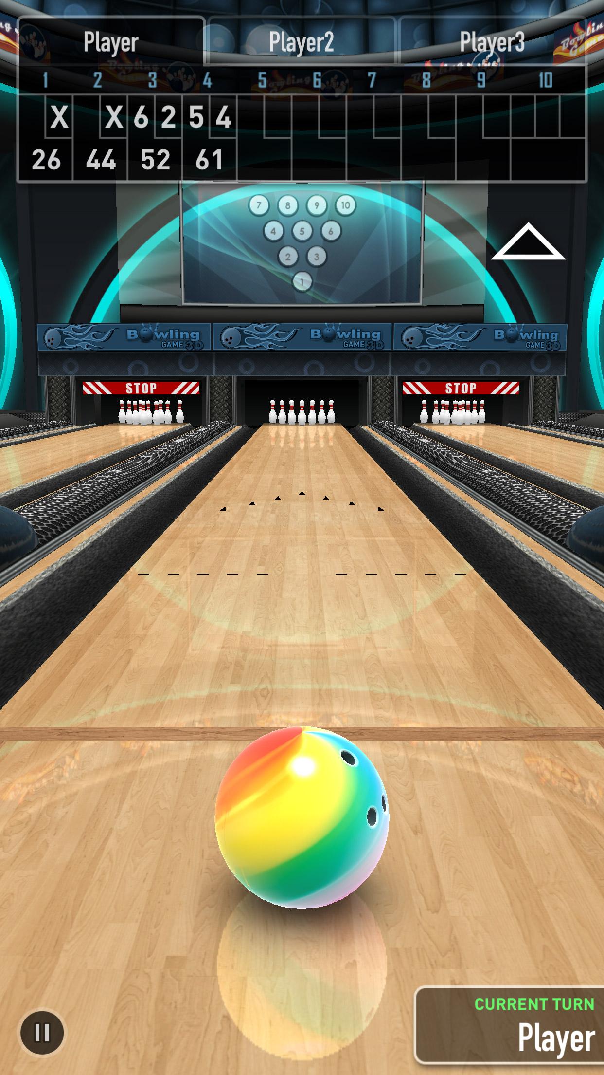 اسکرین شات 4 بازی Bowling Game 3D