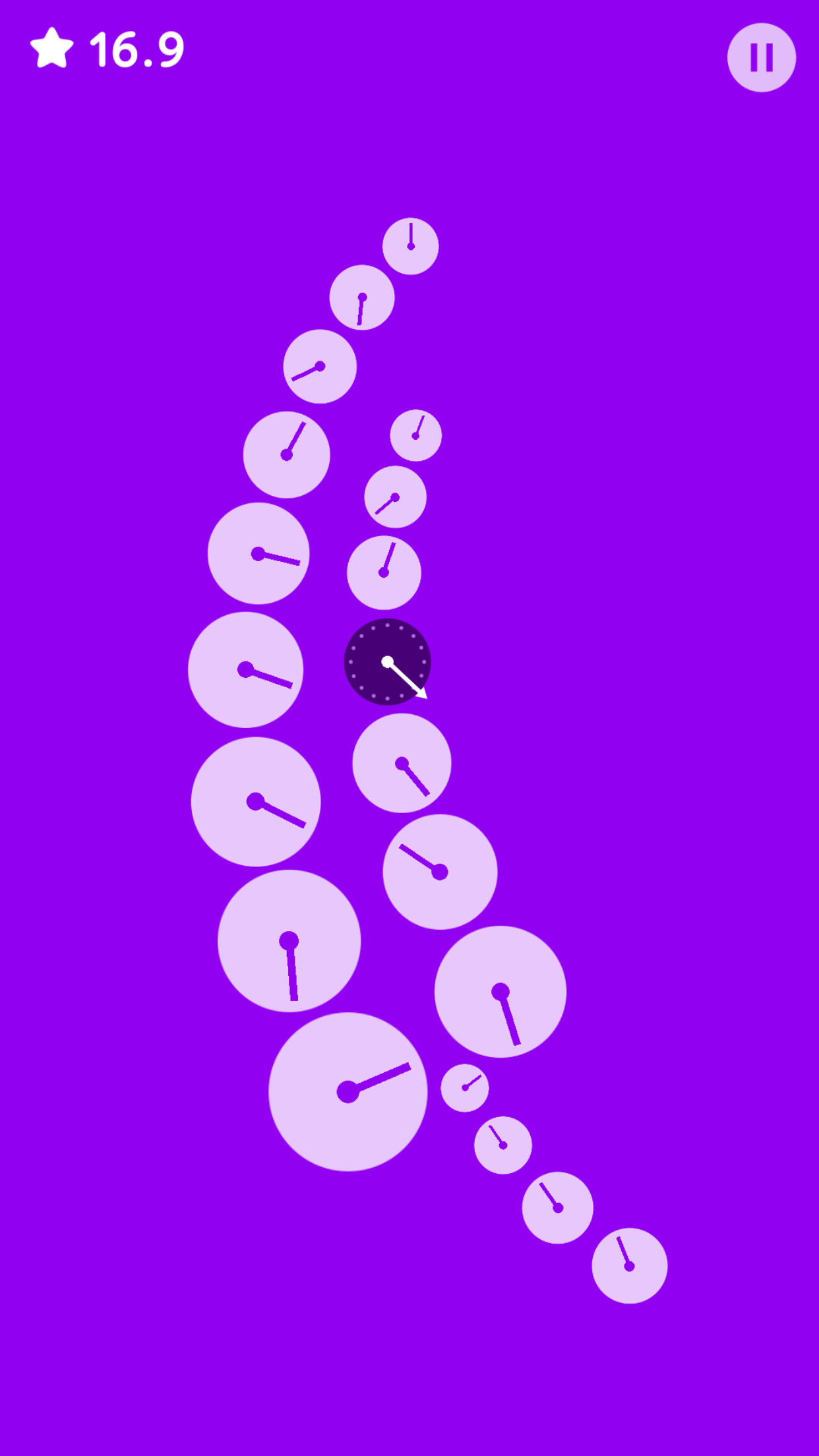 اسکرین شات 2 بازی Clocks Game
