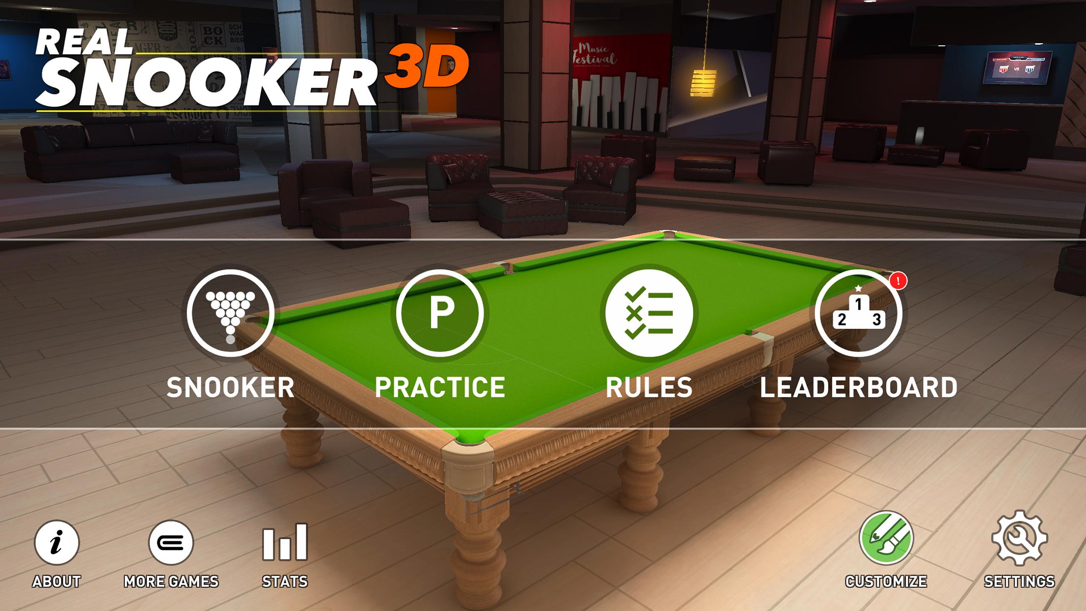 اسکرین شات 5 بازی Real Snooker 3D
