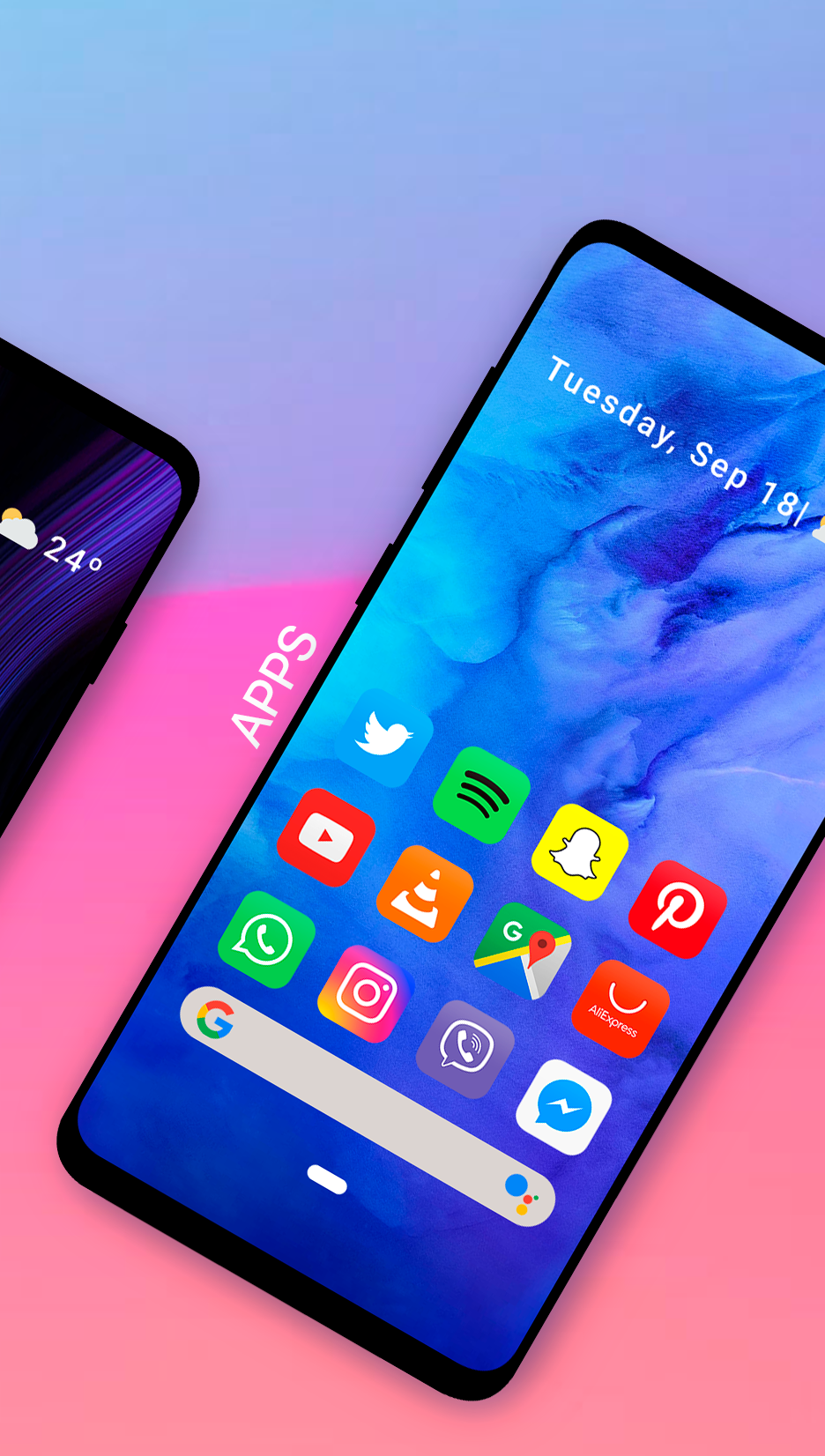 اسکرین شات 4 برنامه Icon pack in the style of MIUI