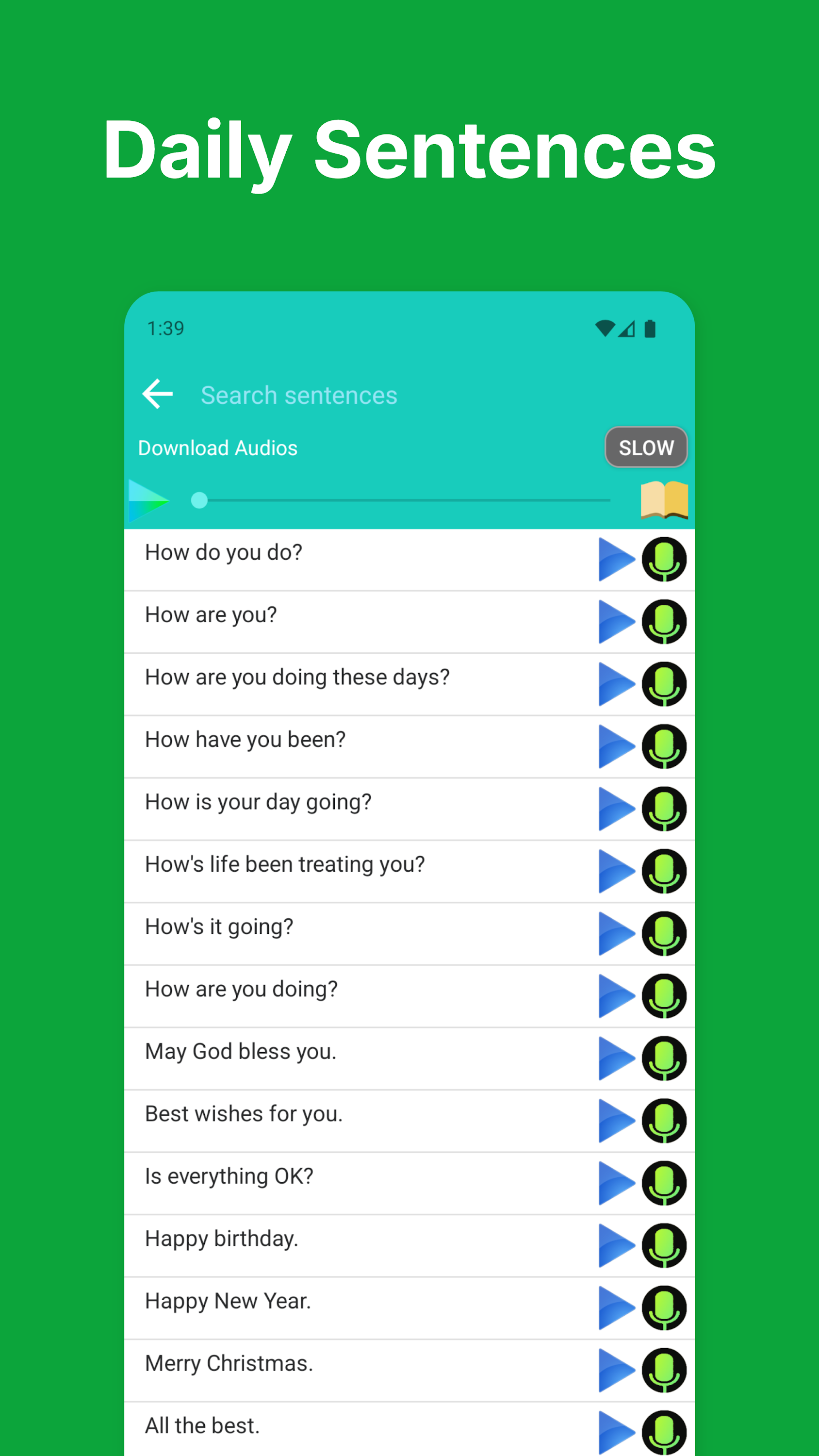 اسکرین شات 3 برنامه American English Speaking