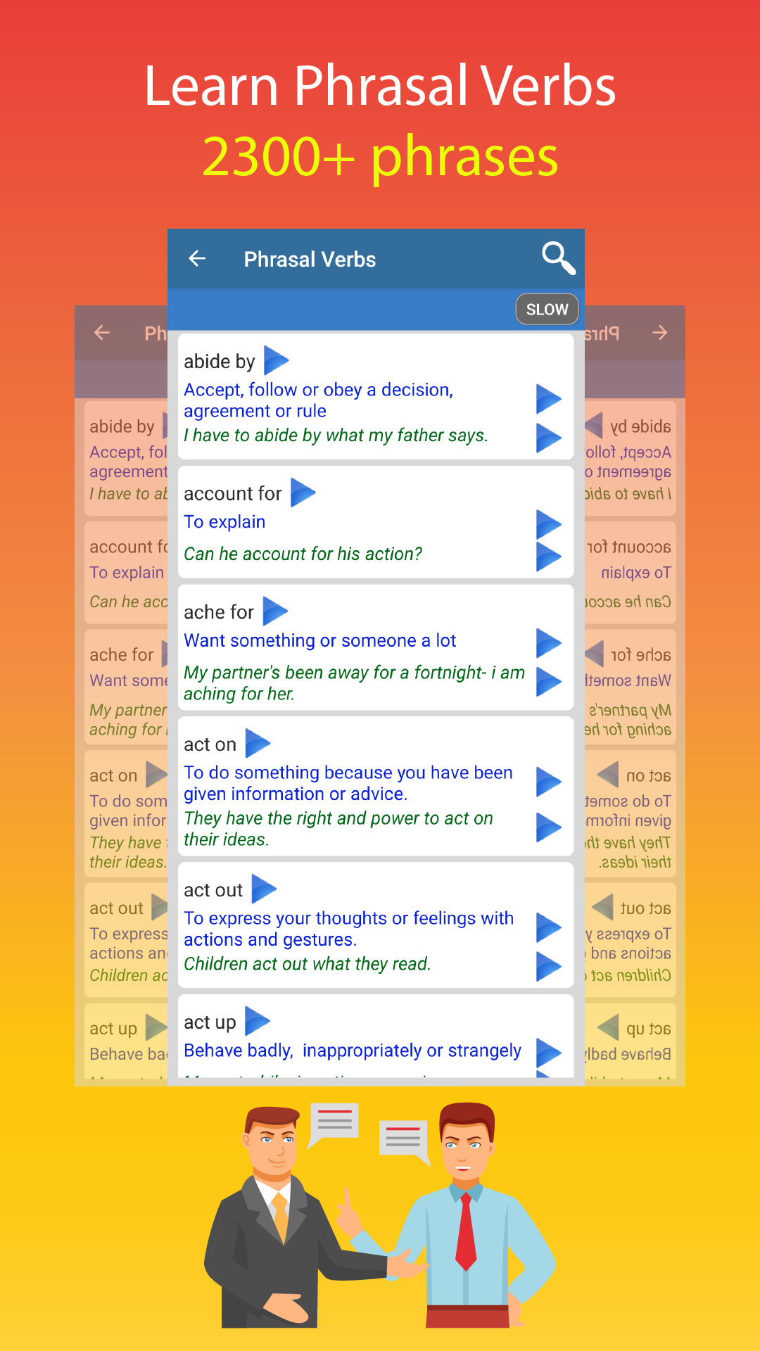 اسکرین شات 6 برنامه English Conversation Practice