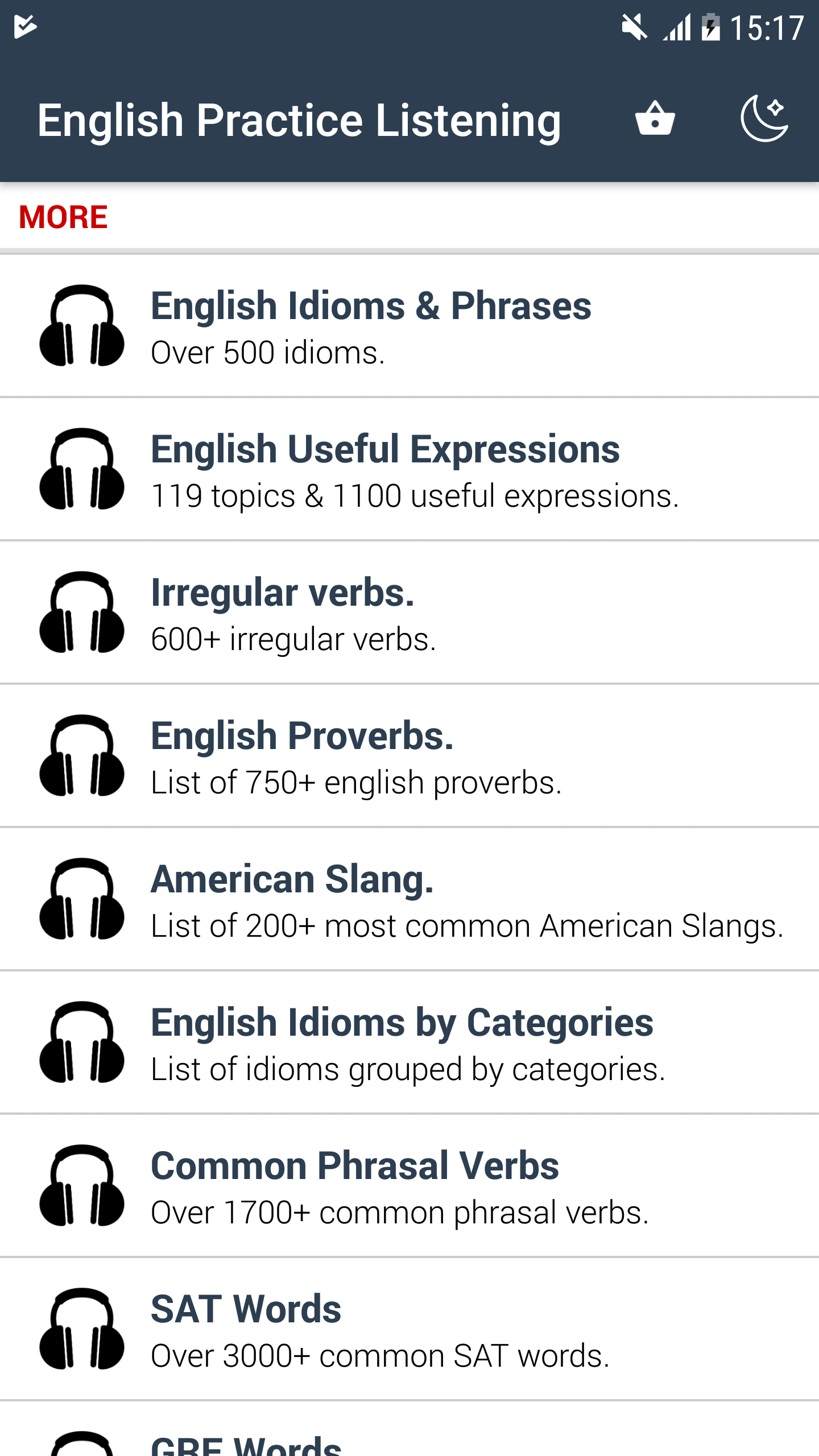 اسکرین شات 2 برنامه English Listening Practice