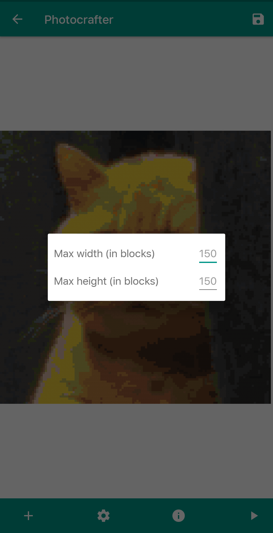 اسکرین شات 4 برنامه Pixelart builder for Minecraft