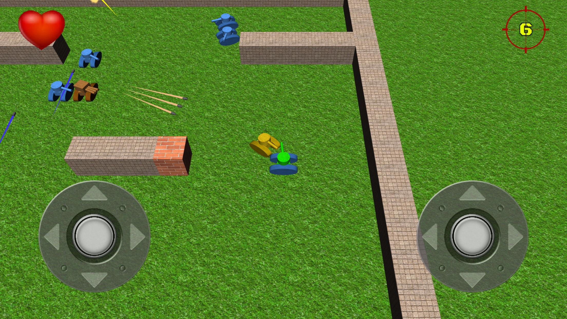 اسکرین شات 1 بازی Micro Tanks 3D