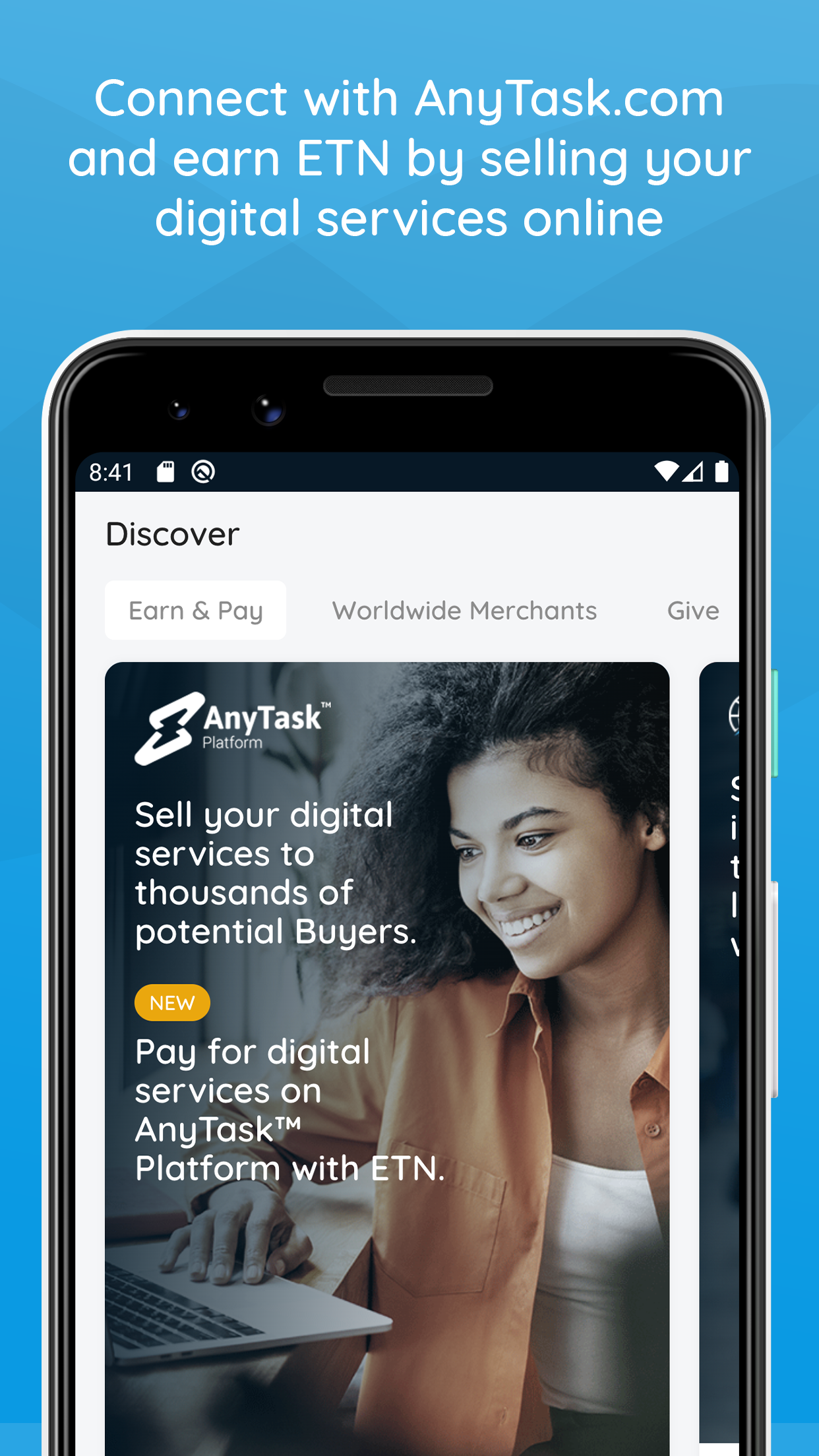 اسکرین شات 5 برنامه Electroneum