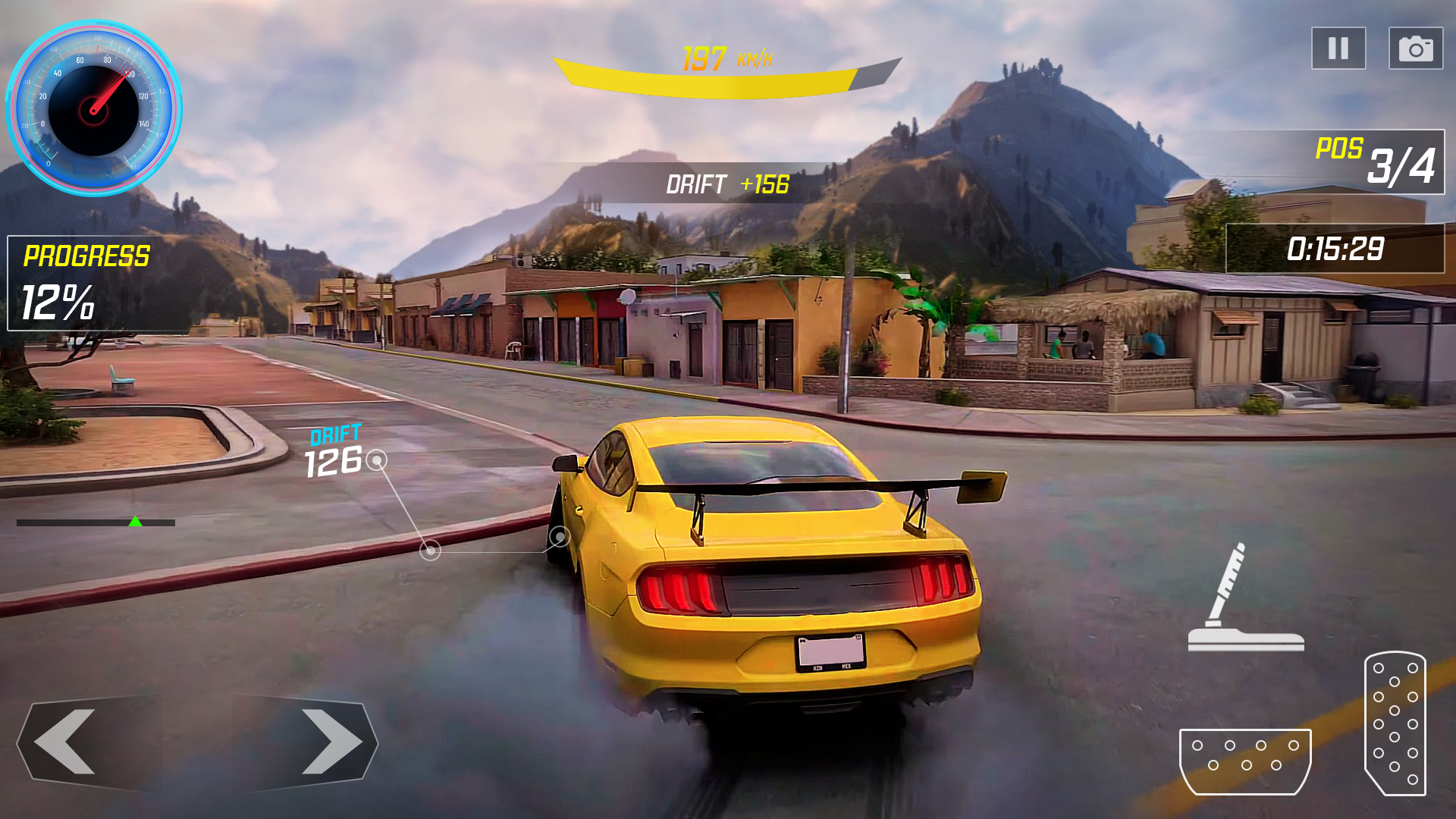 اسکرین شات 3 بازی Car Drifting and Driving Games