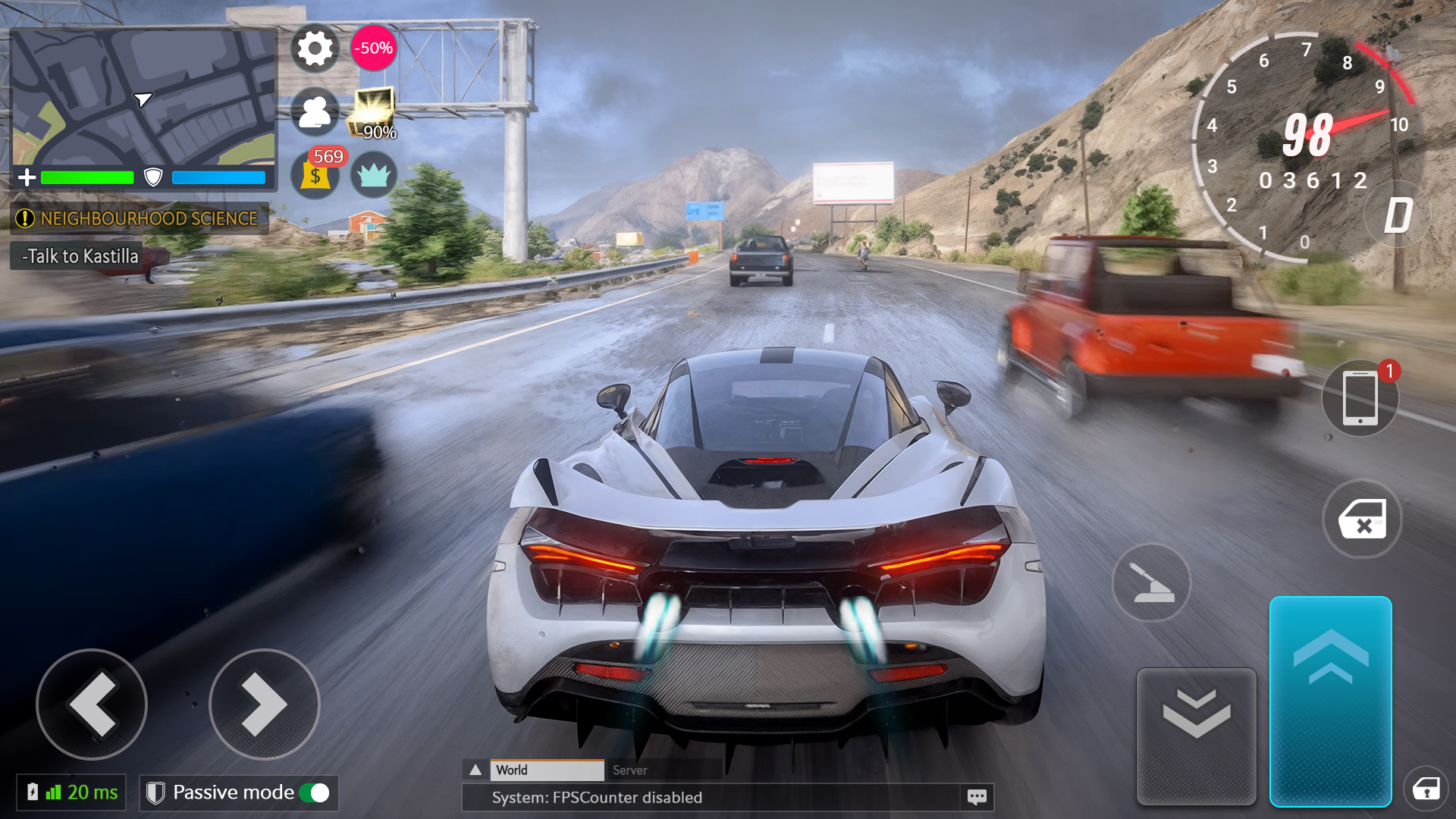 اسکرین شات 5 بازی Real Driving: Car Racing Games