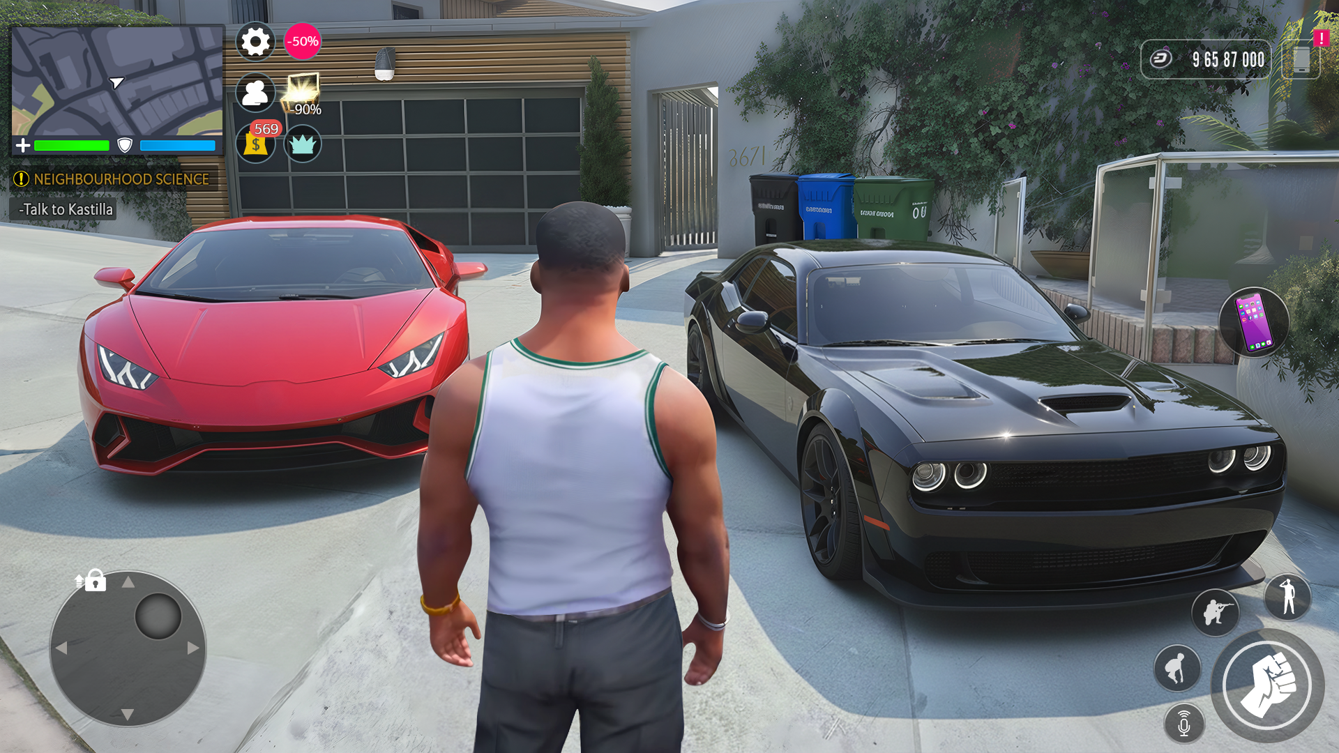 اسکرین شات 4 بازی Real Driving: Car Racing Games