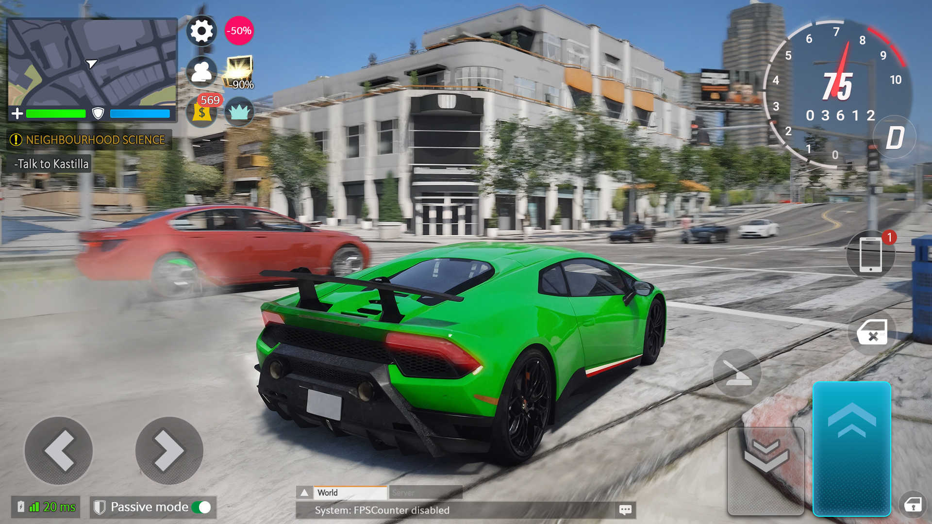 اسکرین شات 2 بازی Real Driving: Car Racing Games