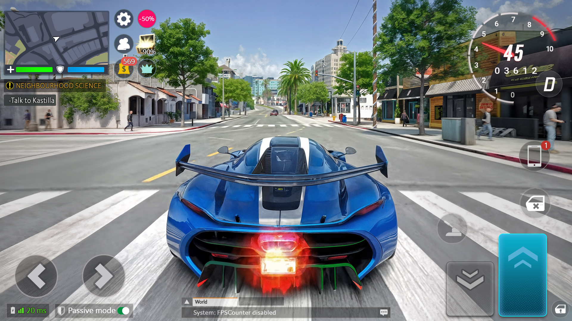 اسکرین شات 3 بازی Real Driving: Car Racing Games