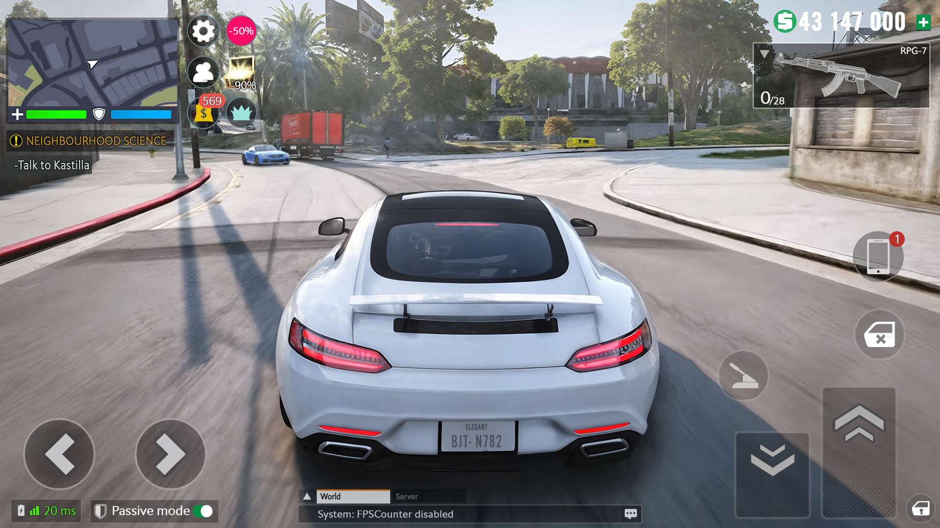 اسکرین شات 2 بازی Gangster Games 3D Mafia City