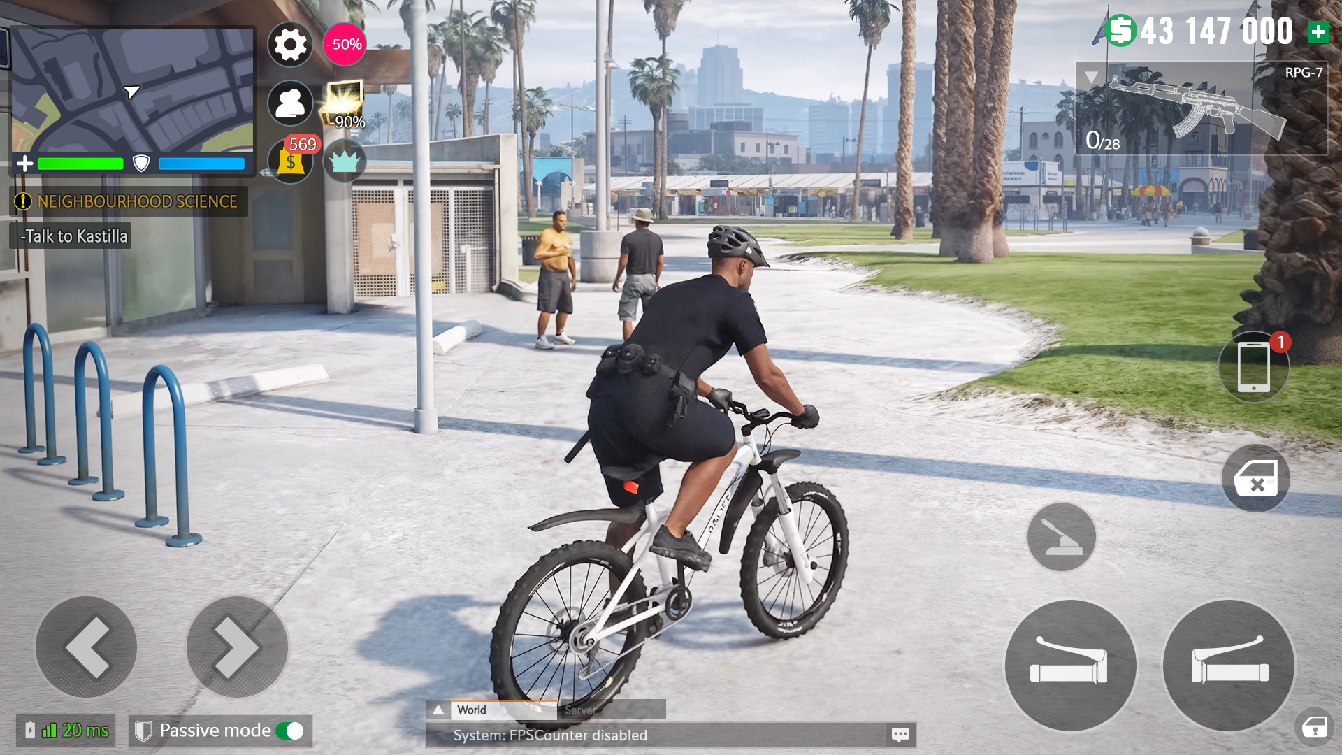 اسکرین شات 6 بازی Gangster Games 3D Mafia City