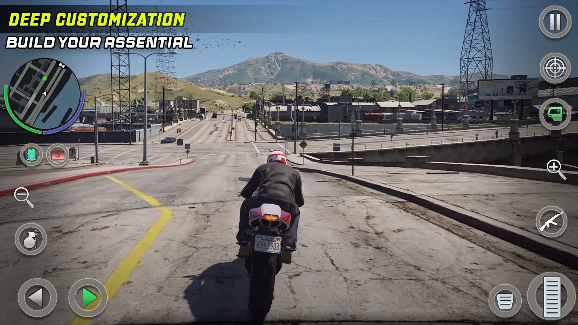 اسکرین شات 4 بازی Gangster City Mafia Crime Sim