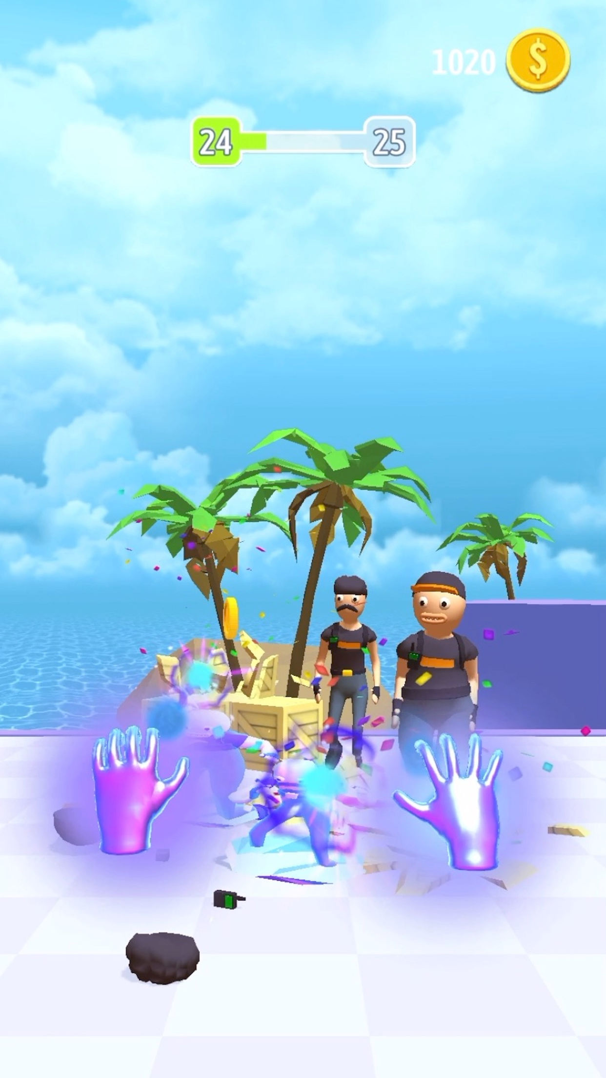 اسکرین شات 2 بازی Elemental Gloves - Magic Power