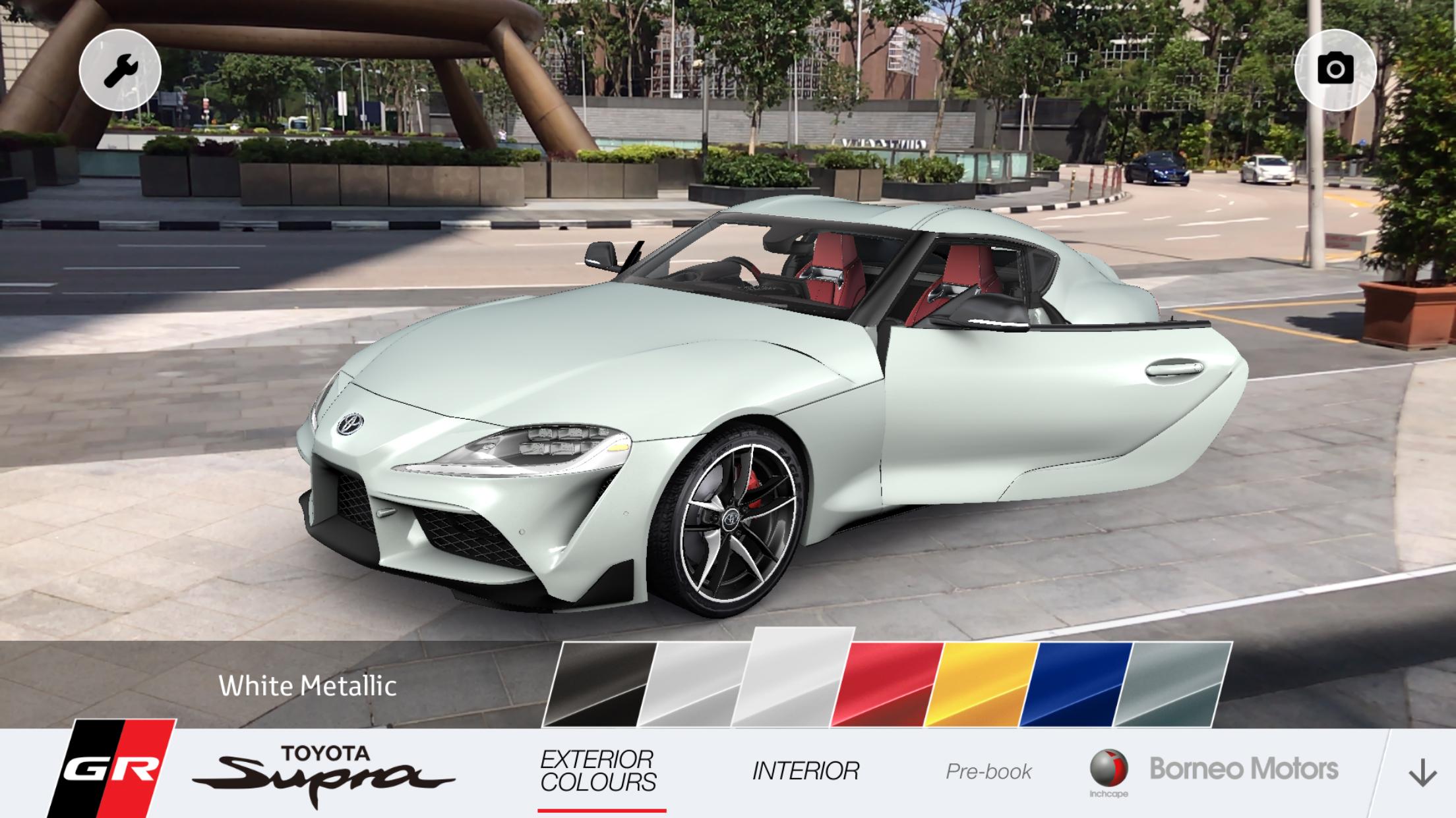 اسکرین شات 1 برنامه Toyota GR Supra Visualizer SG