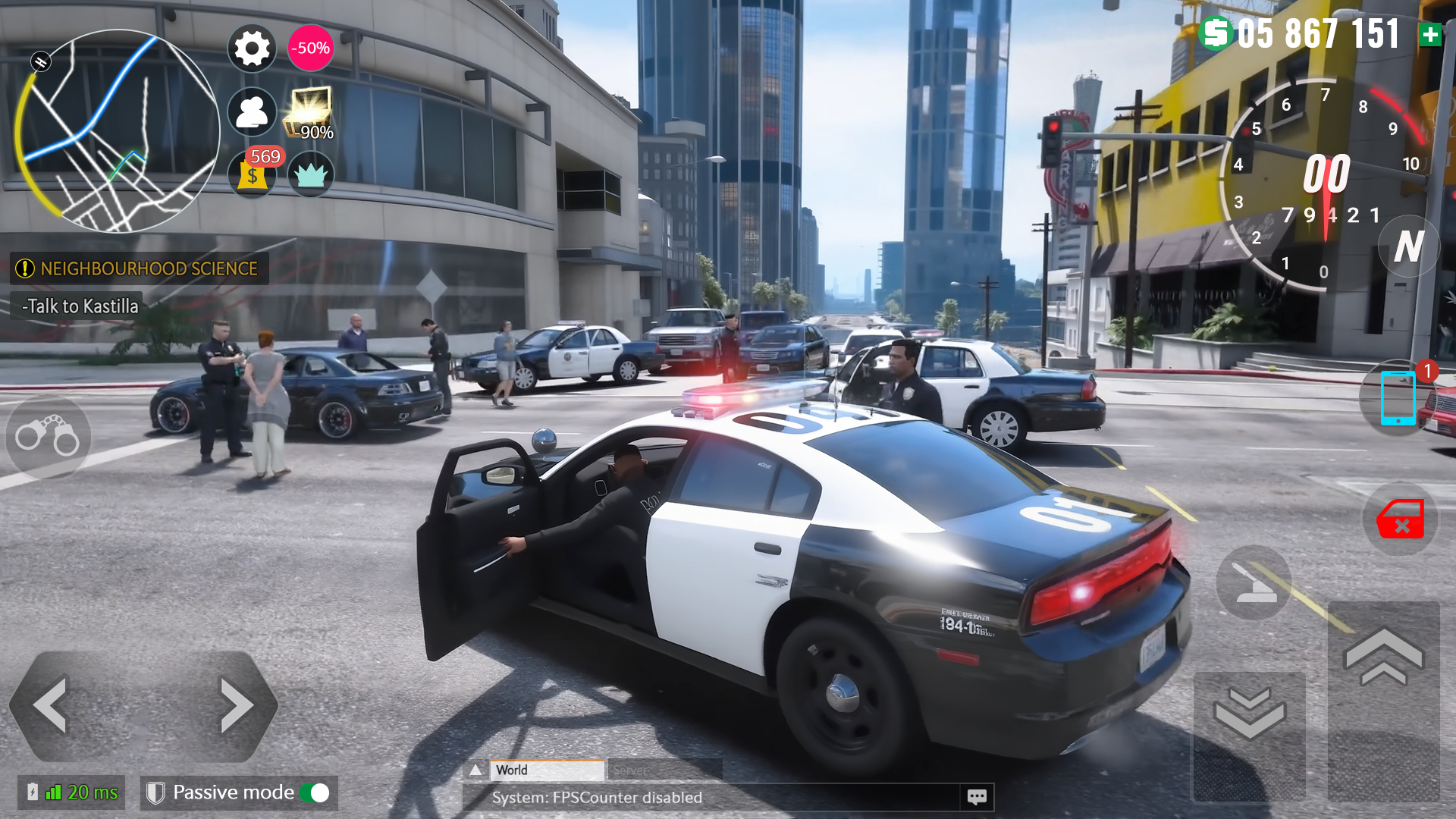 اسکرین شات 6 بازی Police Car Chase Criminal Game