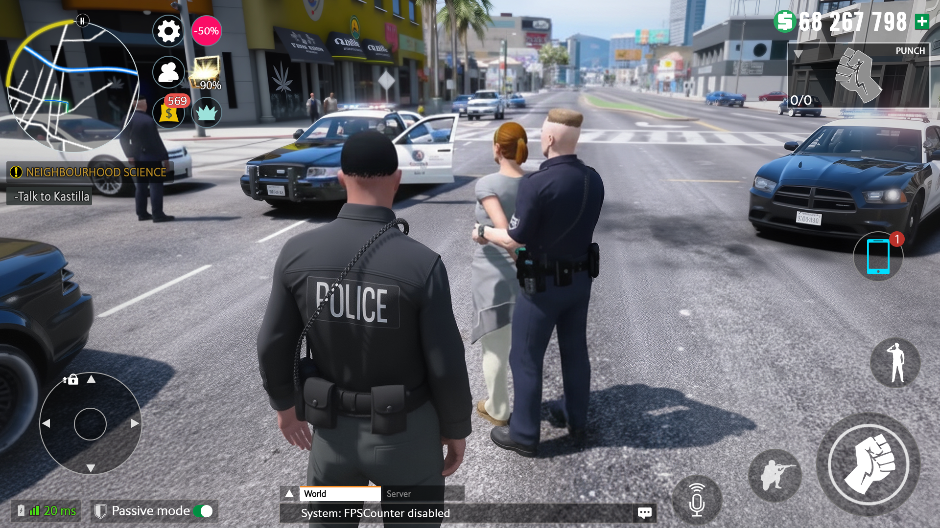 اسکرین شات 5 بازی Police Car Chase Criminal Game