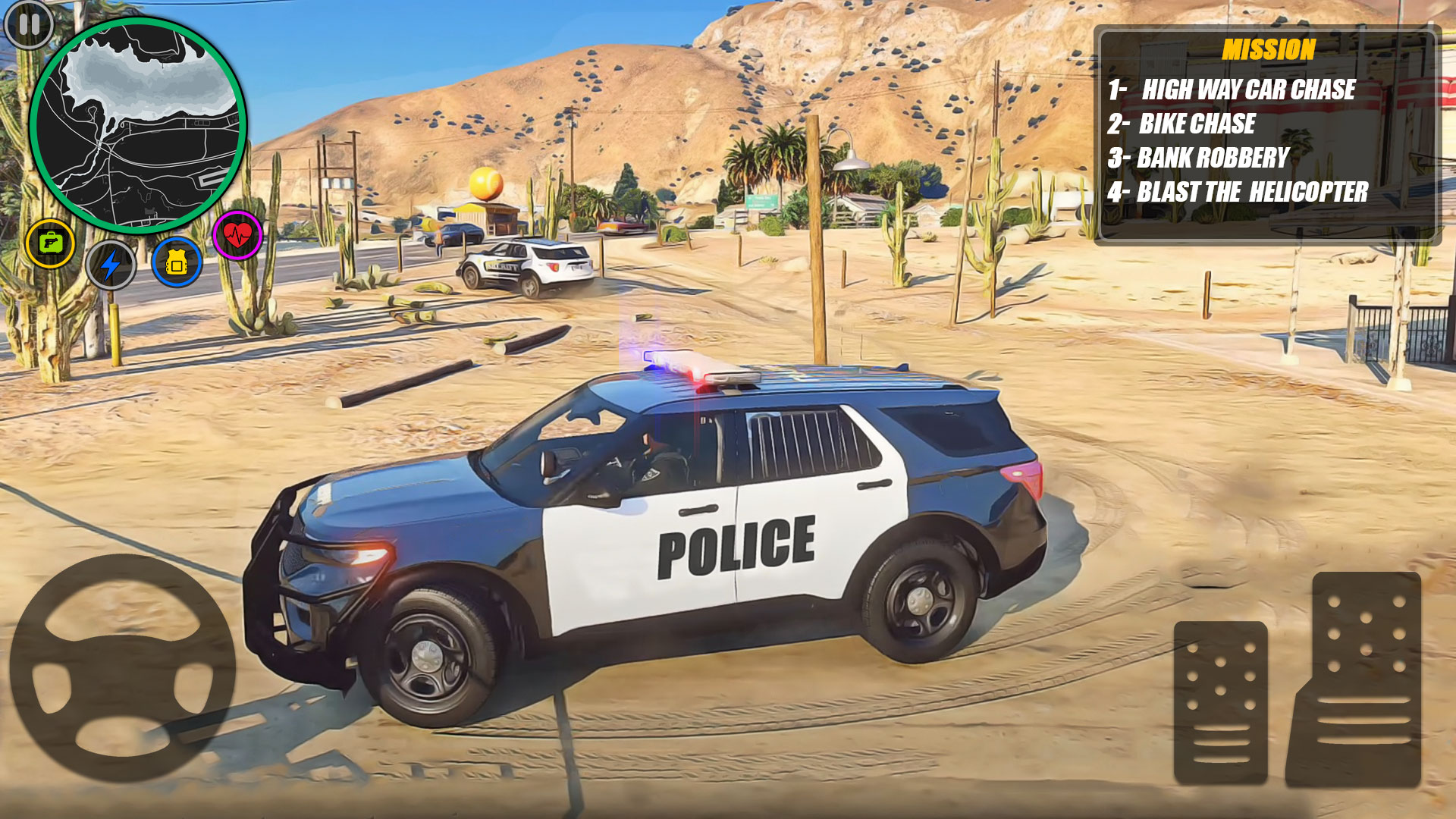اسکرین شات 5 بازی Police Van Driving: Cop Games