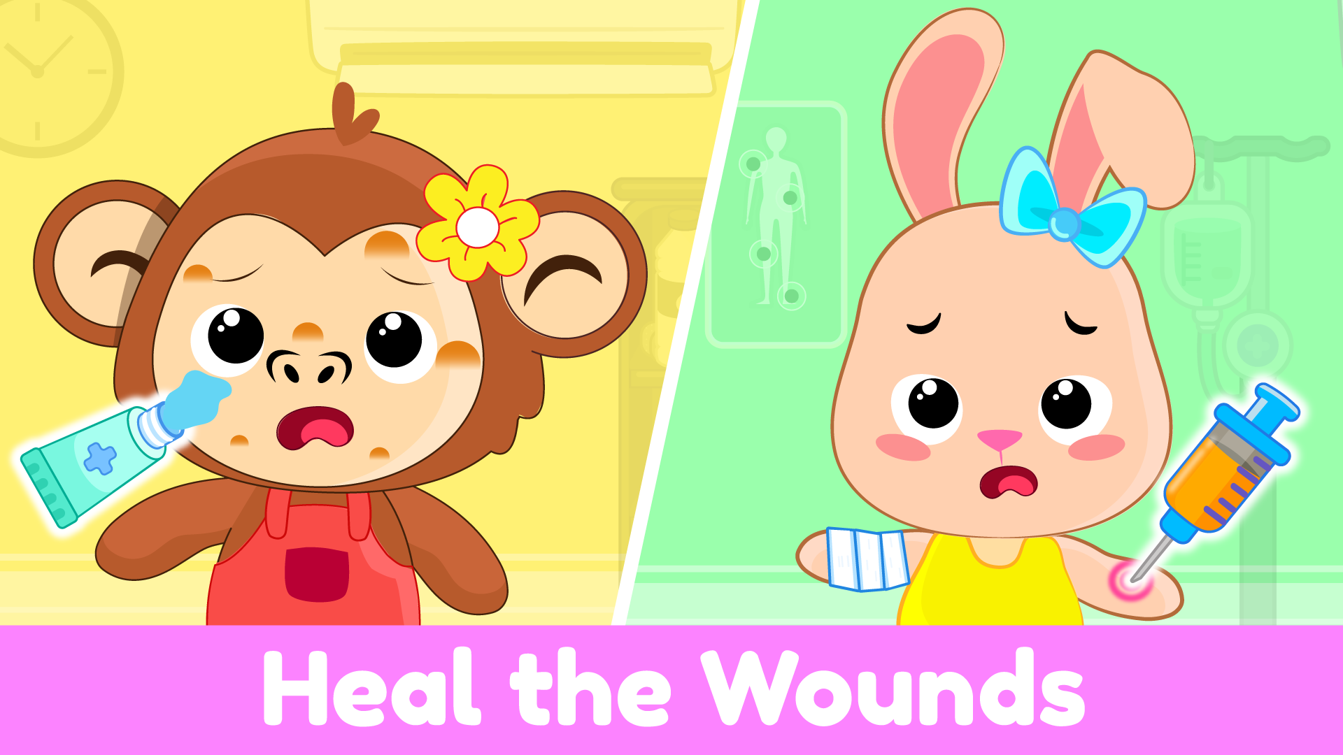 اسکرین شات 8 بازی Doctor games for kids Hospital