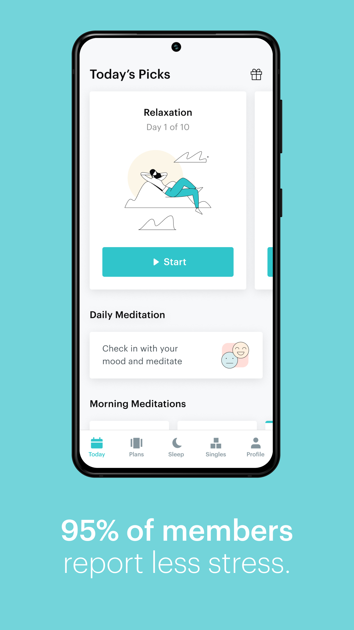 اسکرین شات 3 برنامه Balance: Meditation & Sleep