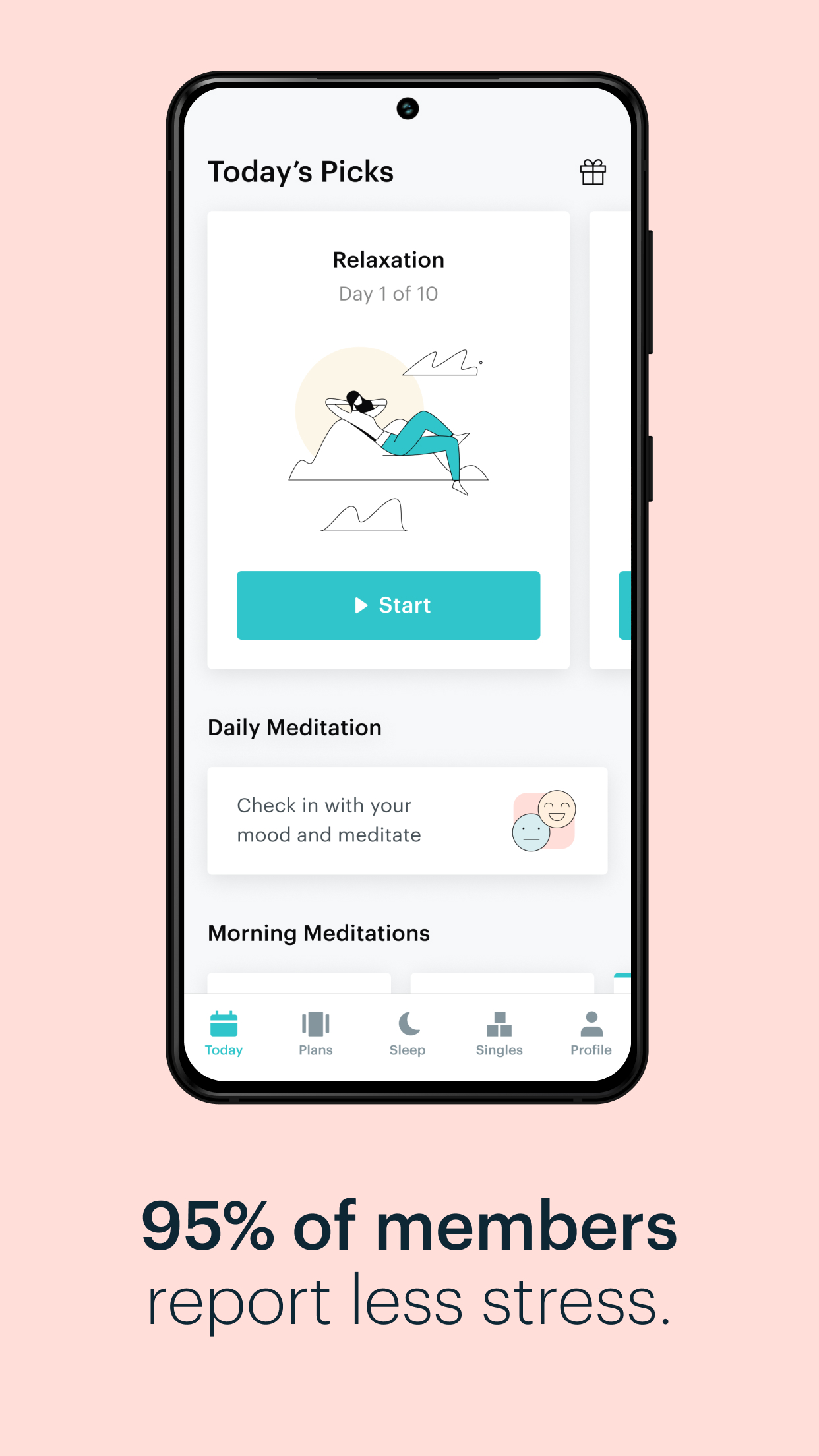 اسکرین شات 3 برنامه Balance: Meditation & Sleep