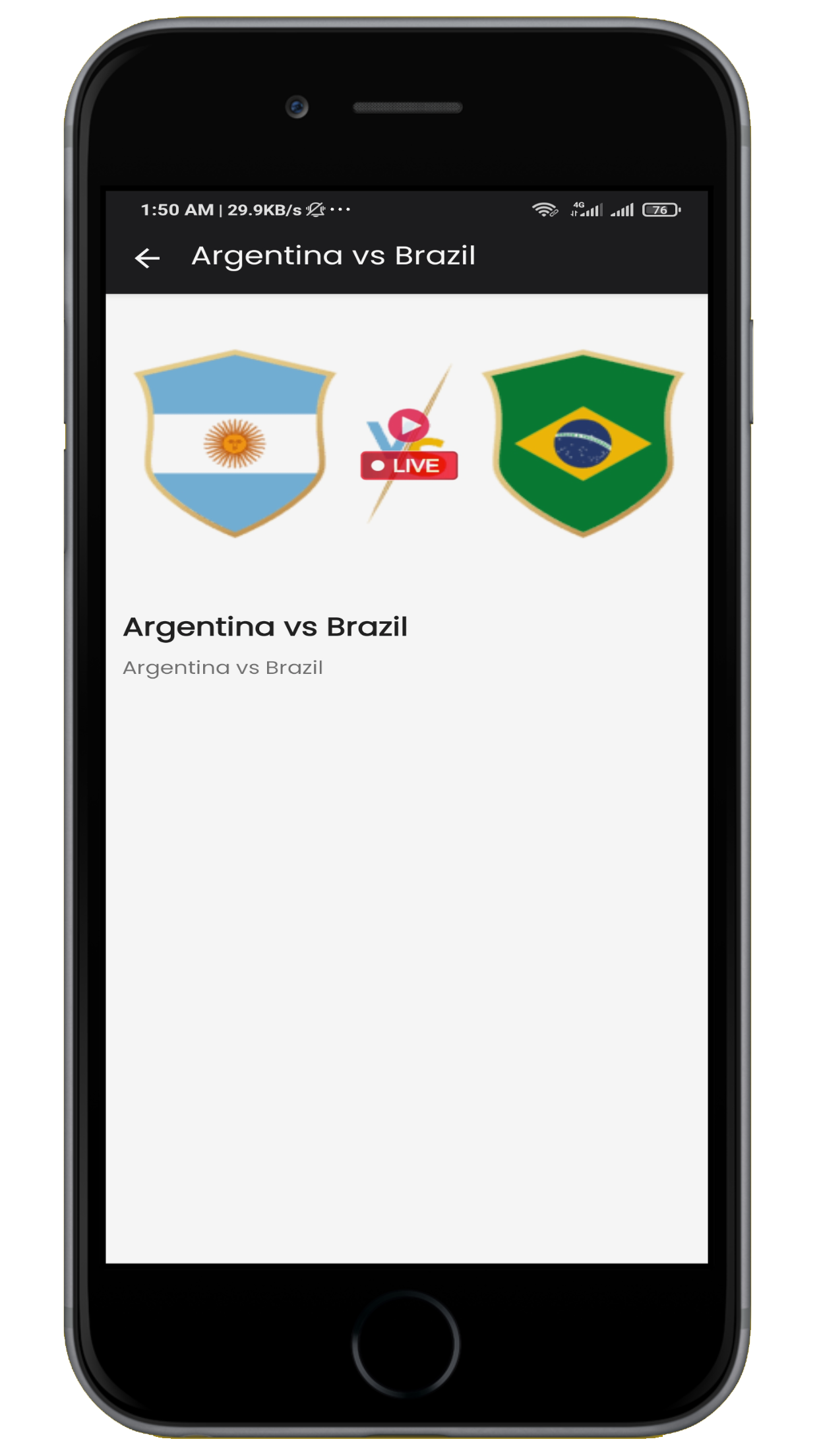 اسکرین شات 1 برنامه Sportzfy