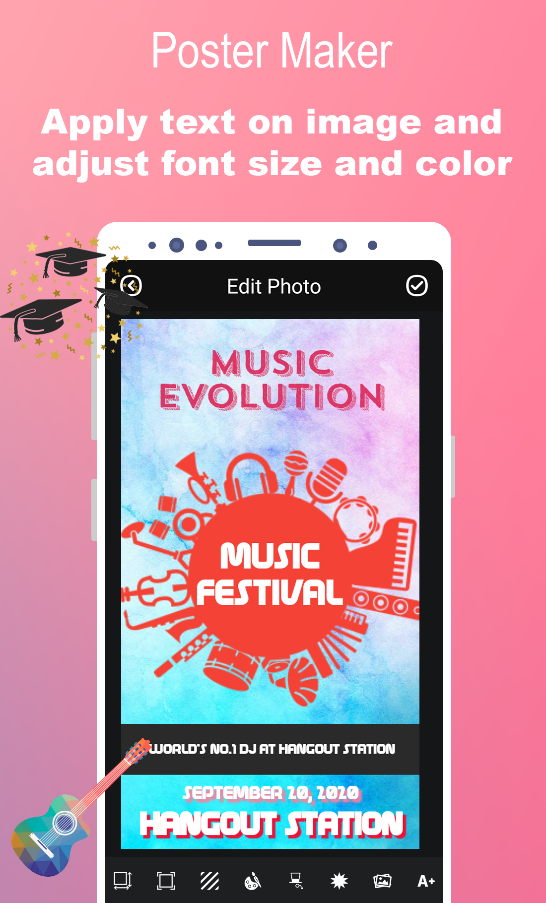 اسکرین شات 3 برنامه Poster Maker - Flyer Designer
