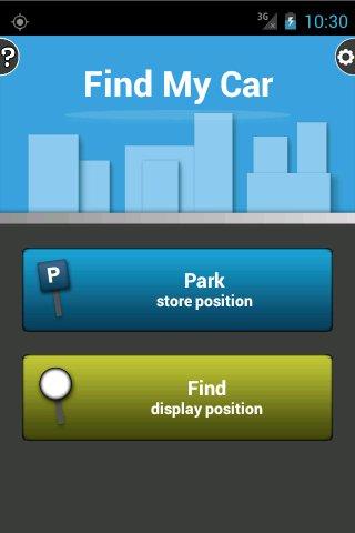 اسکرین شات 1 برنامه Find My Car