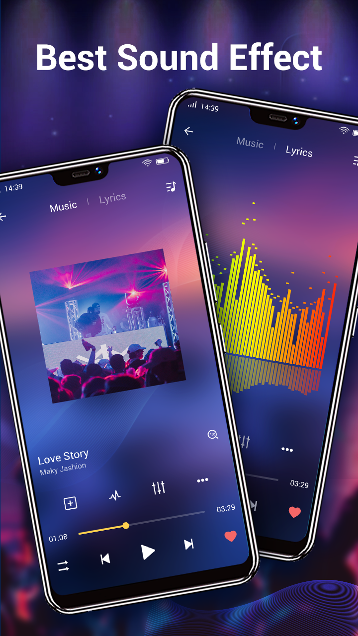 اسکرین شات 5 برنامه Music Player for Android