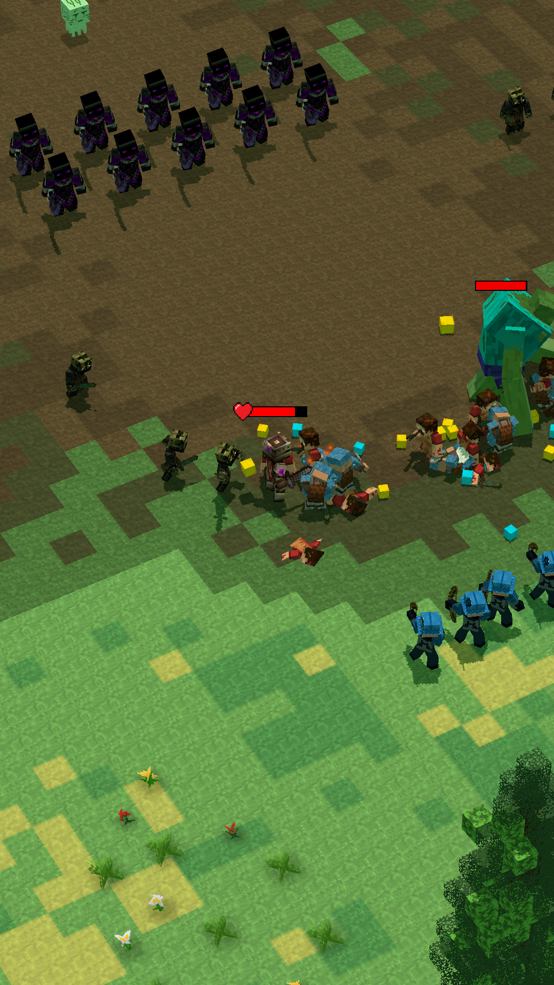 اسکرین شات 1 بازی Mob Battle: Craft Army