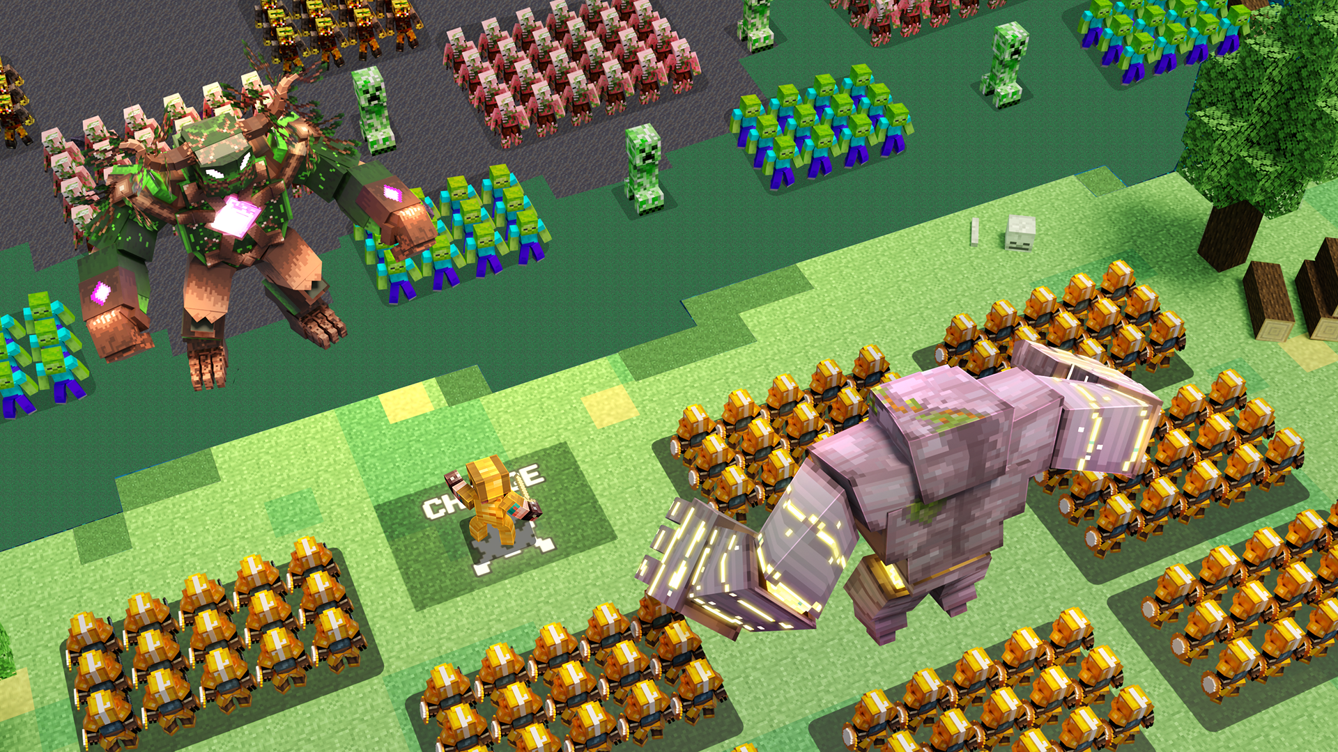 اسکرین شات 1 بازی Mob Battle: Craft Army