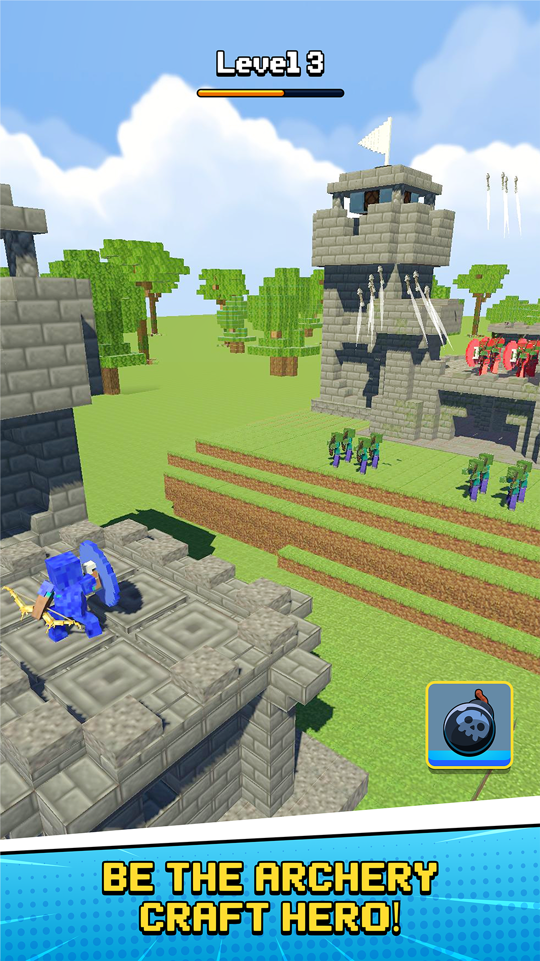 اسکرین شات 5 بازی Craft War: Merge Battle