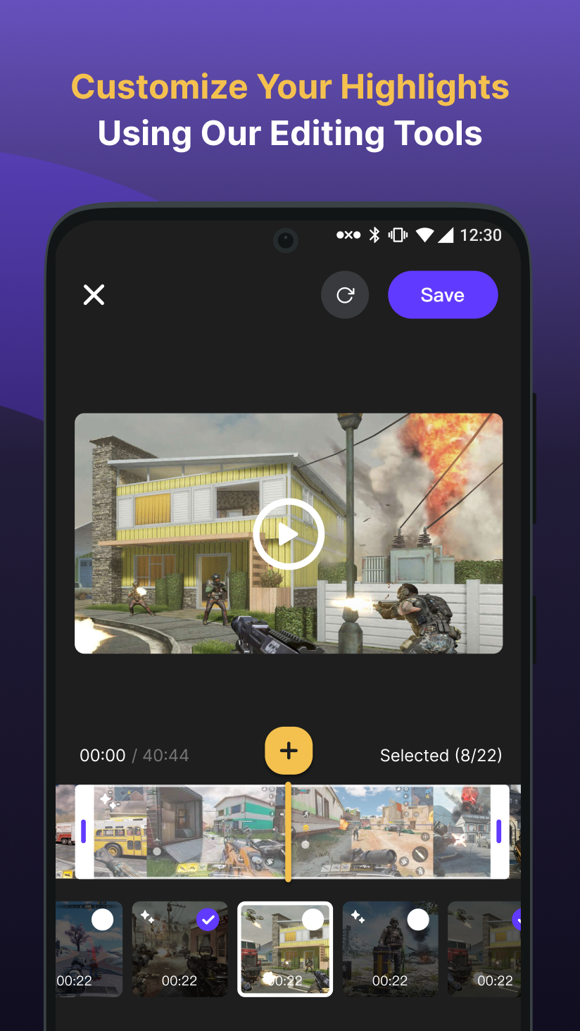 اسکرین شات 4 برنامه OXO Gameplay Clips & Community