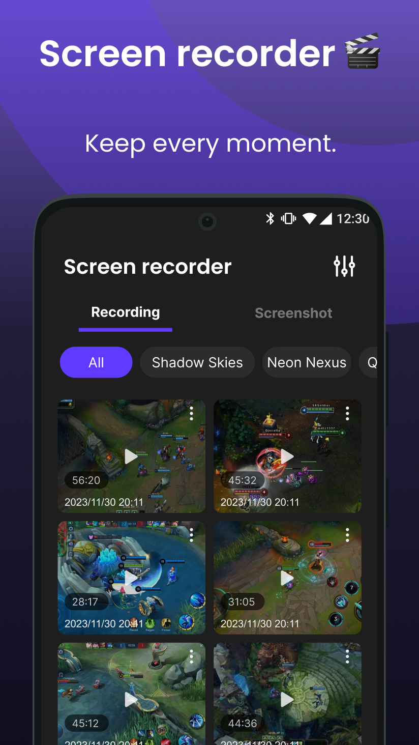 اسکرین شات 5 برنامه OXO Game Launcher - Gaming Hub