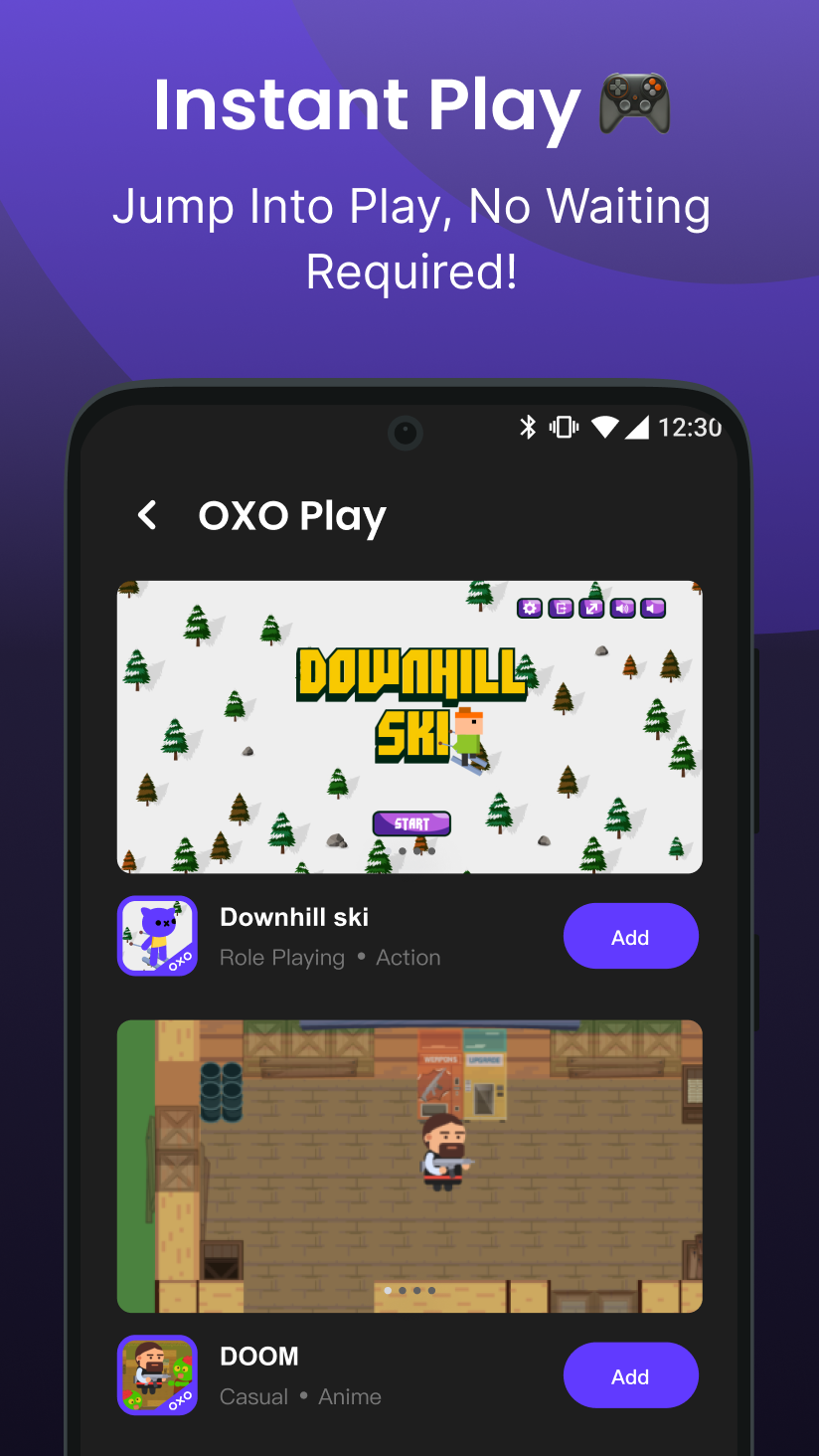 اسکرین شات 4 برنامه OXO Game Launcher - Gaming Hub