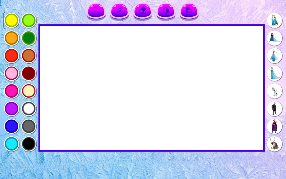 اسکرین شات 1 بازی ‏نقاشی با السا