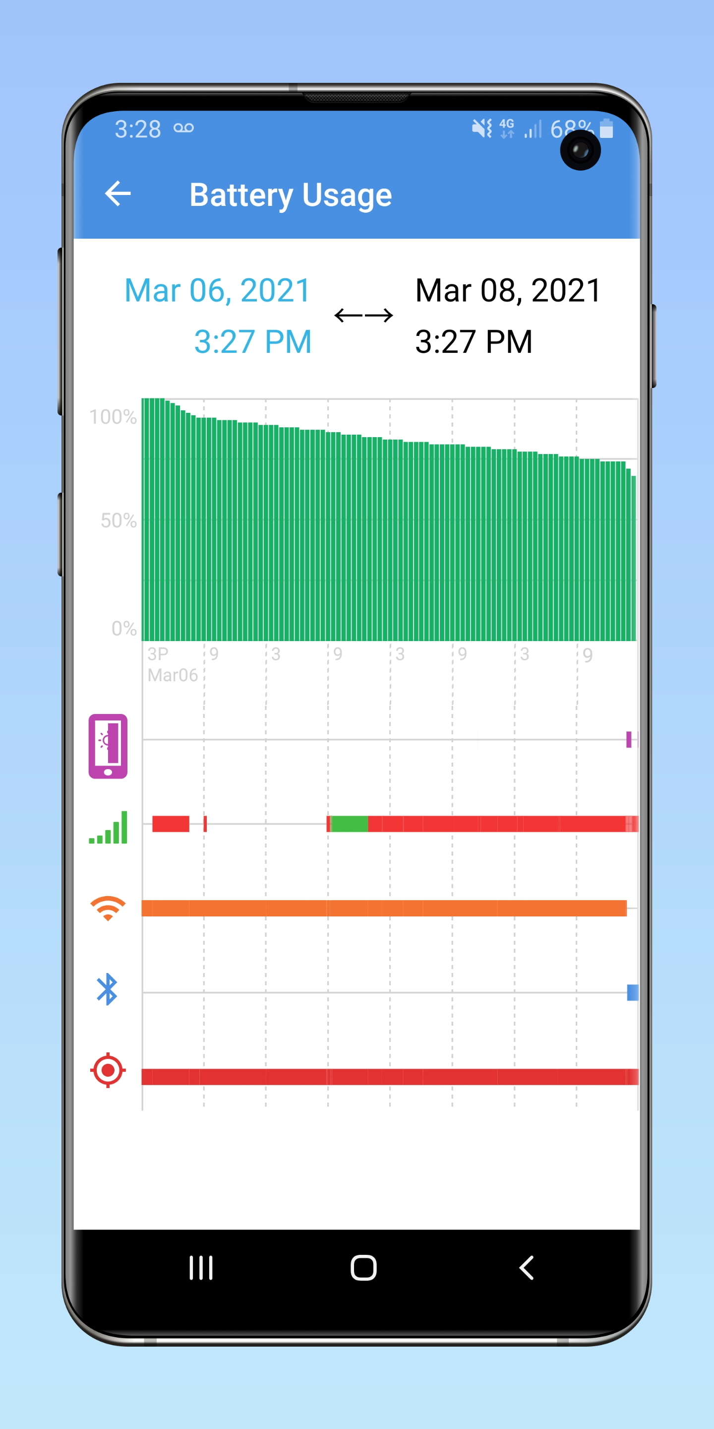 اسکرین شات 3 برنامه Battery Widget Builder