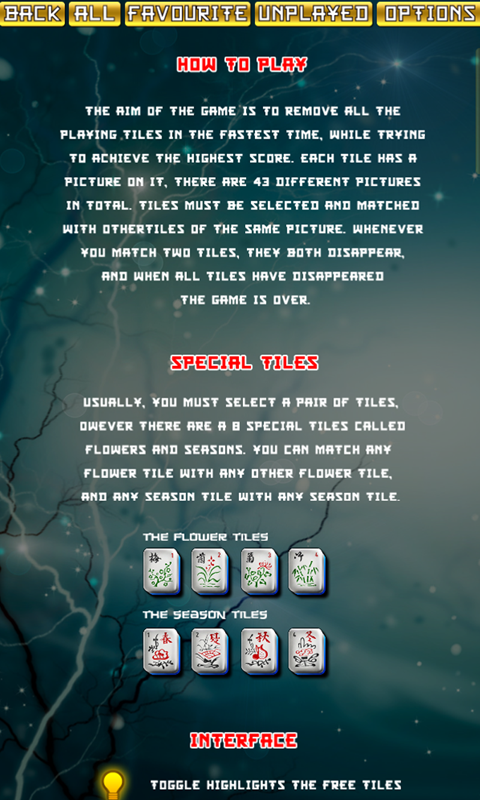 اسکرین شات 8 بازی Mahjong Legend