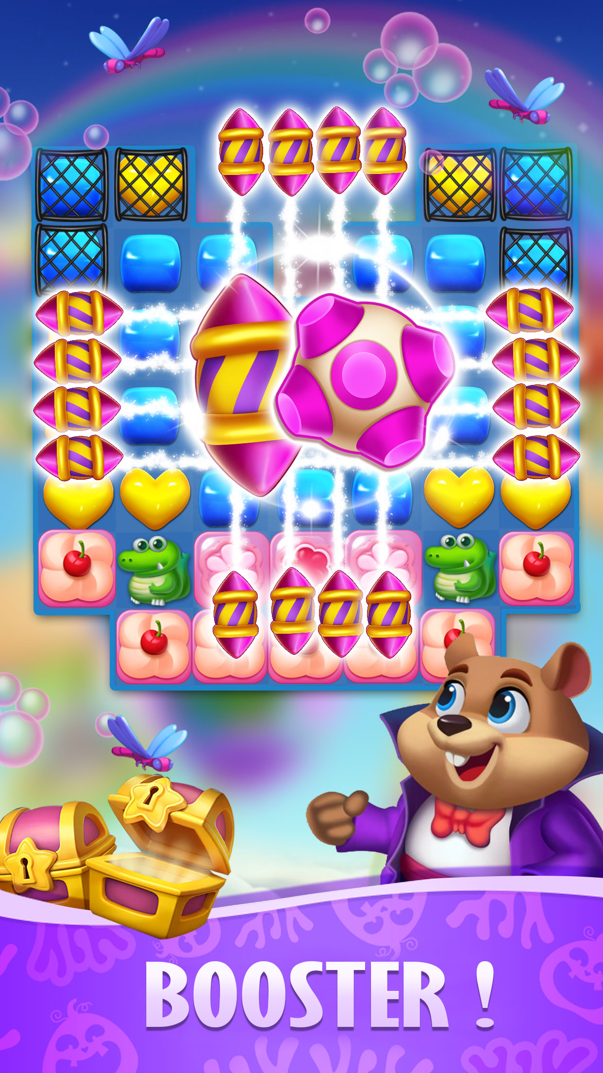 اسکرین شات 1 بازی Candy Frozen Mania
