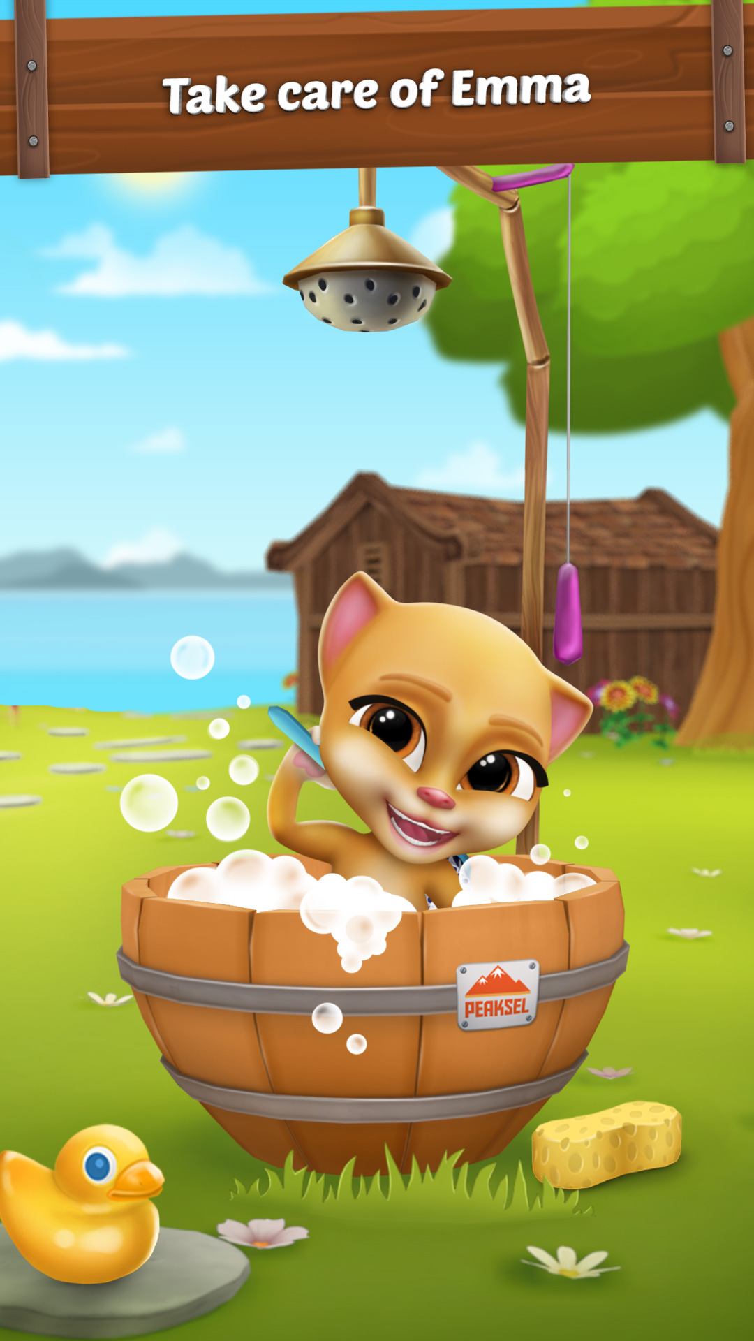 اسکرین شات 1 بازی Emma the Cat Gardener