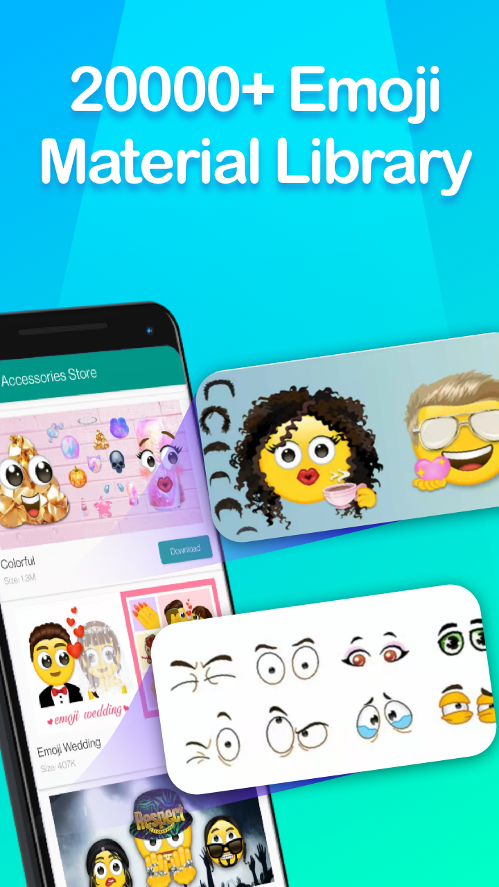 اسکرین شات برنامه Emoji Maker- Personal Animated 2
