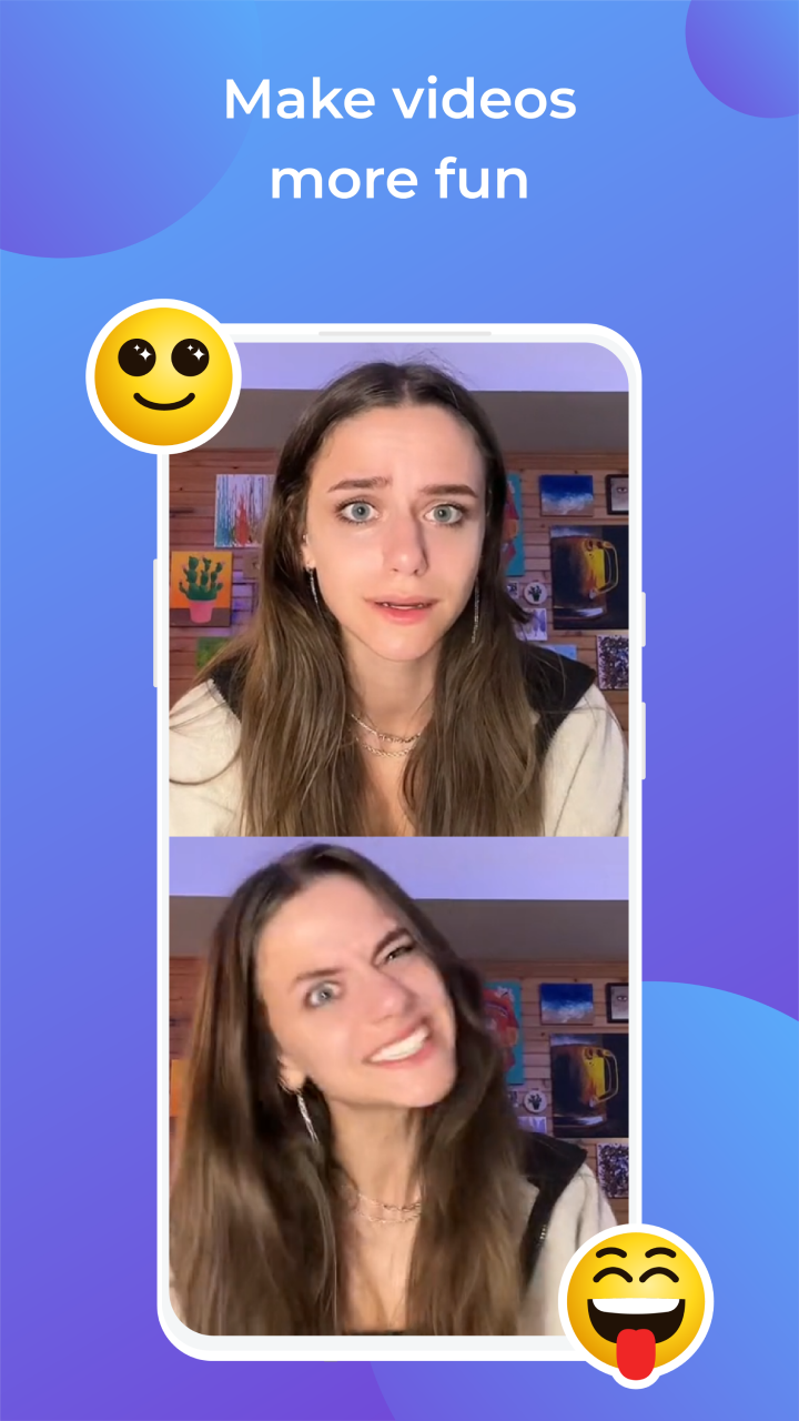 اسکرین شات 3 برنامه Emoji Challenge: Funny Filters