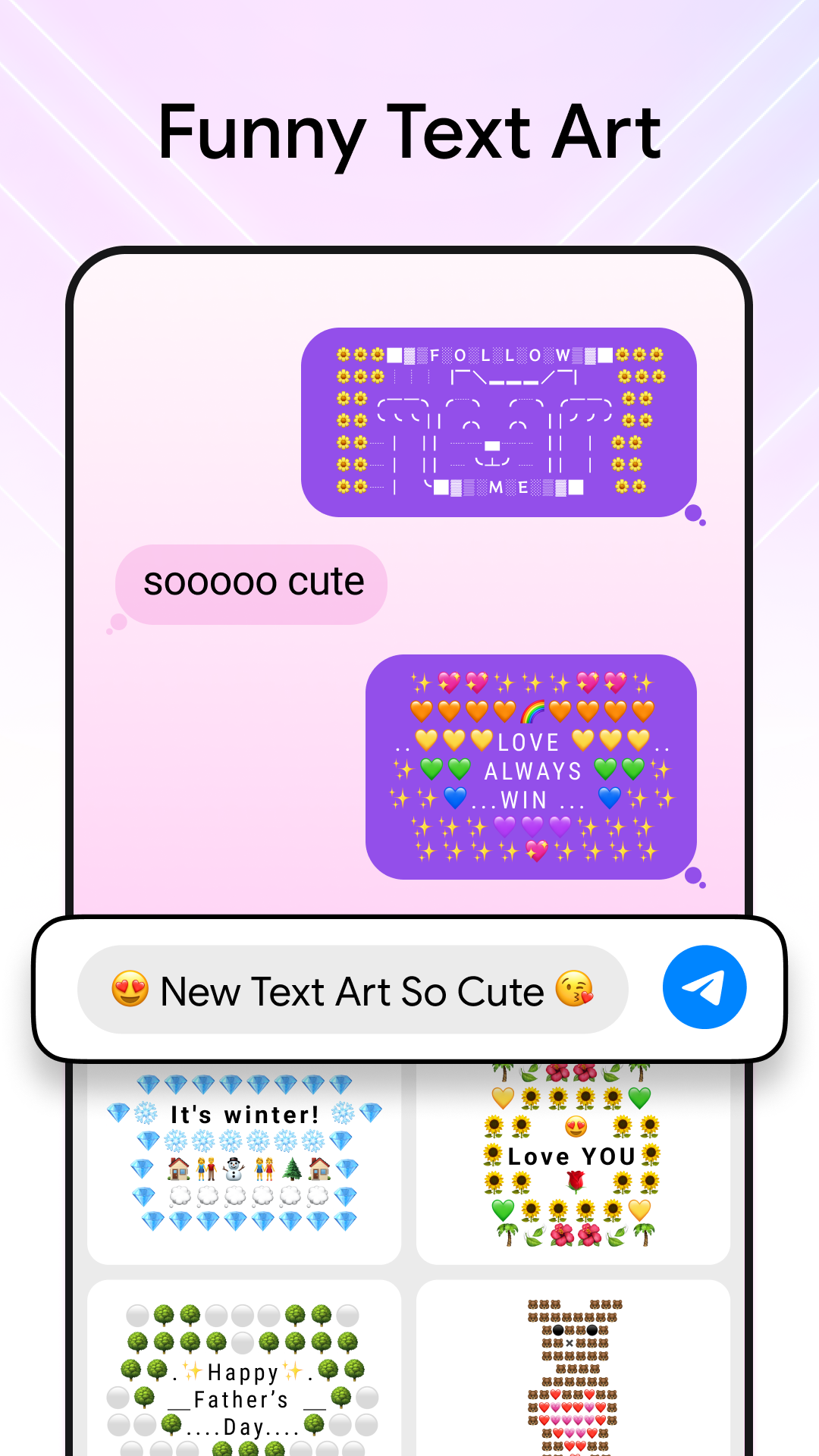 اسکرین شات 6 برنامه Neon Led Keyboard: Emoji, Font