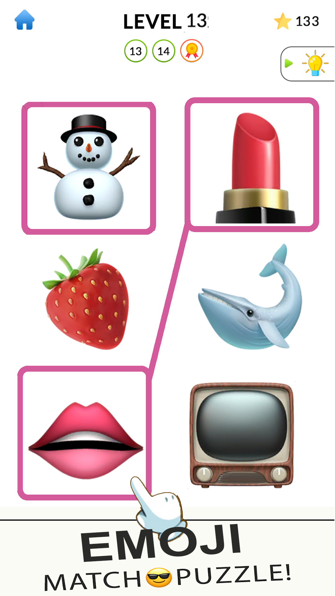 اسکرین شات 1 بازی Emoji Puzzle - Match Emoji 3D