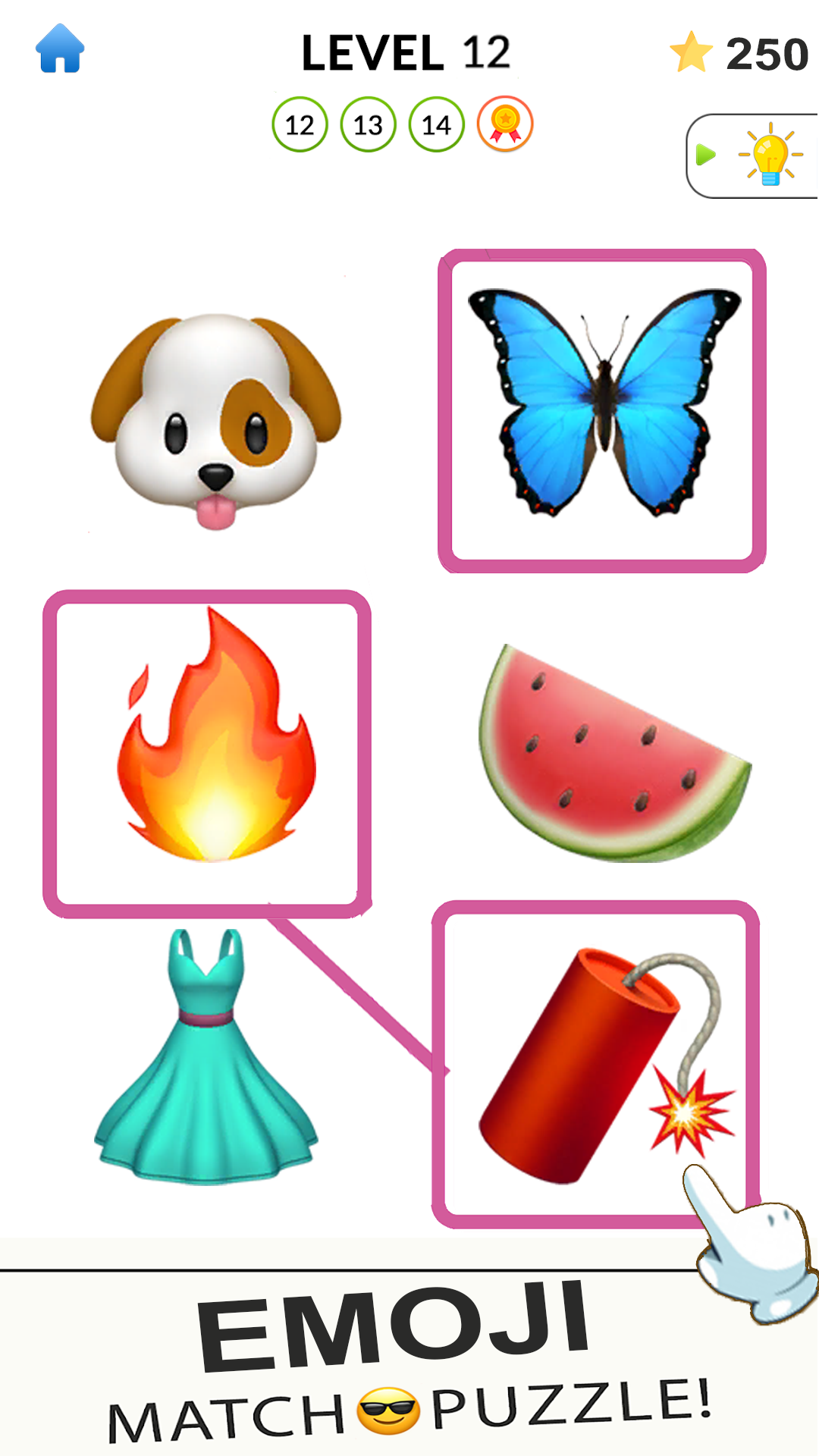 اسکرین شات 2 بازی Emoji Puzzle - Match Emoji 3D