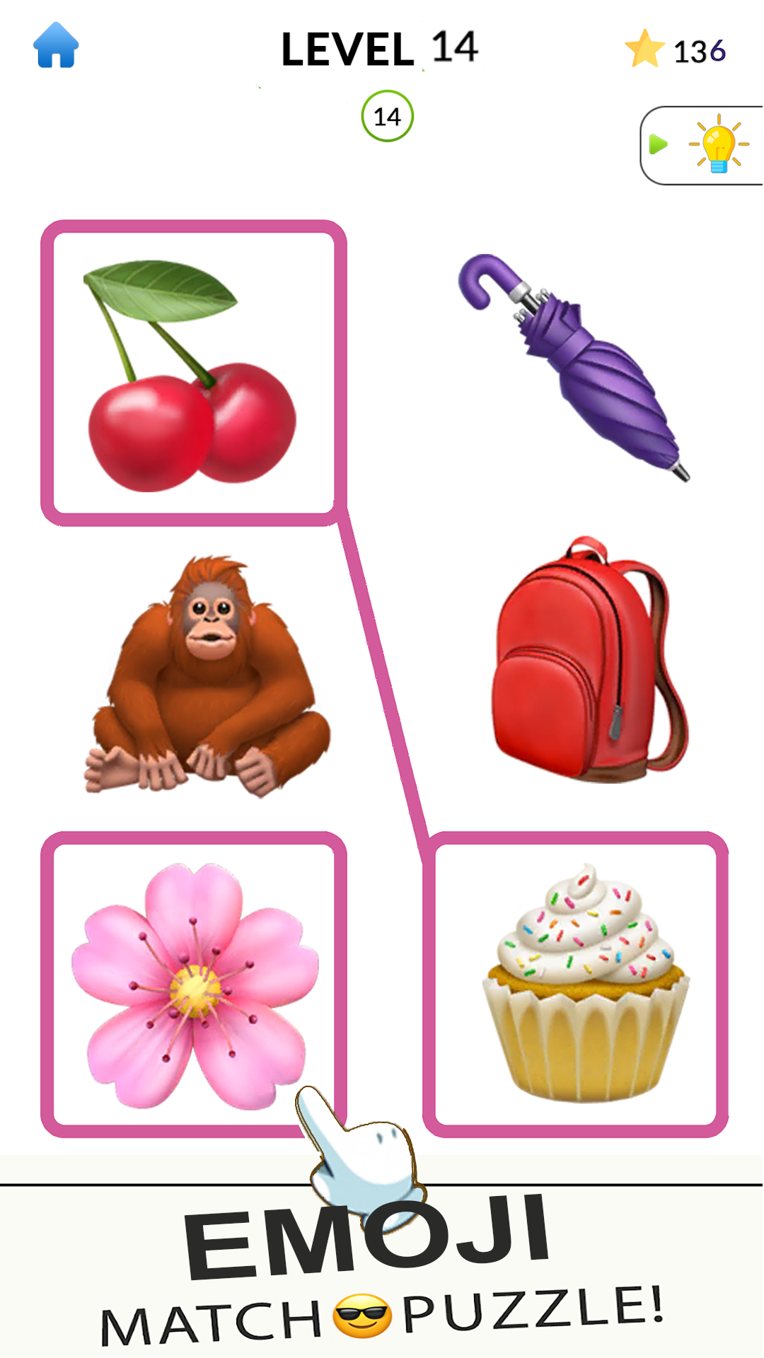 اسکرین شات 3 بازی Emoji Puzzle - Match Emoji 3D