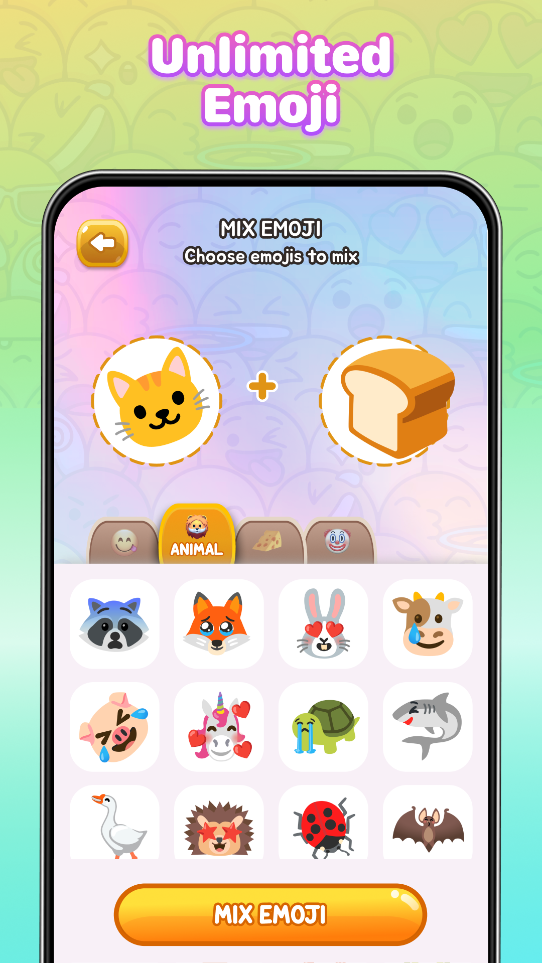 اسکرین شات 3 برنامه Cartoon & Emoji Maker: Mixy